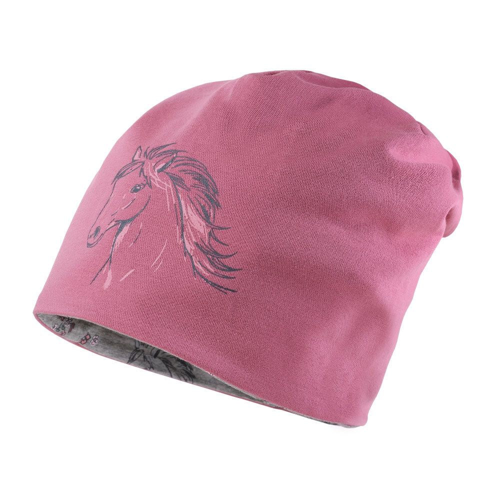 Maximo KIDS GIRL-Beanie Pferd - rotdorn maximo