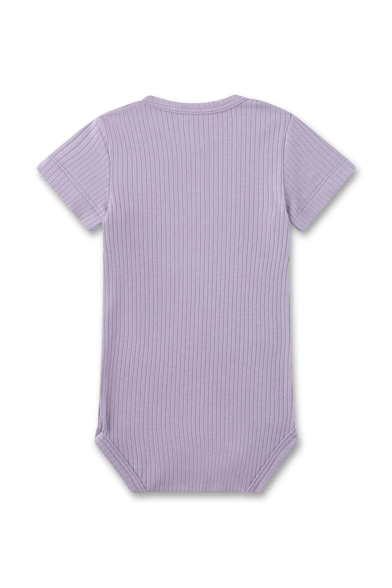 Sanetta Baby-Body kurzarm lila Giraffe Sanetta
