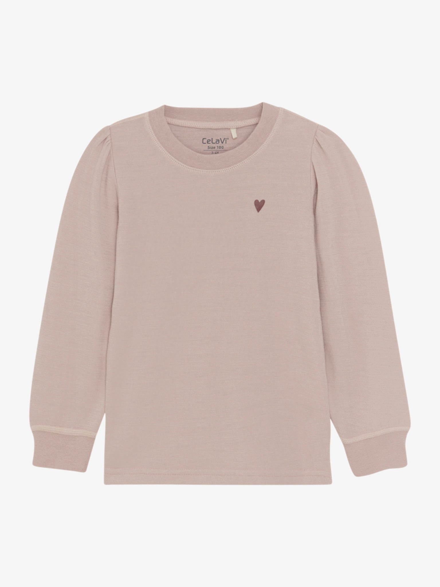 CeLaVi Langarm-Shirt Wolle/Bambusviskose - Starling CeLaVi