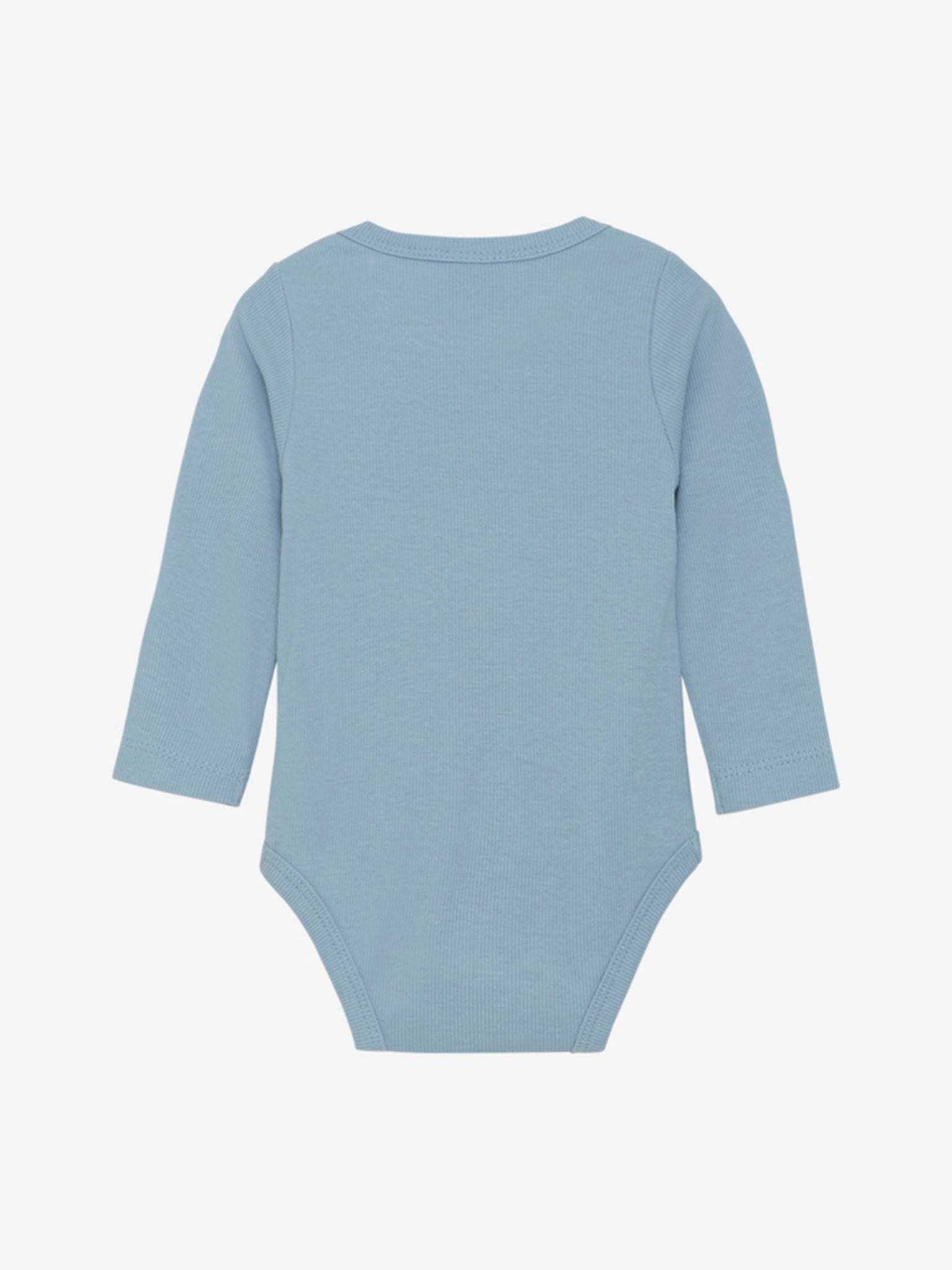 CeLaVi Langarm Body Bambusviskose/Baumwolle - Dusty Blue CeLaVi