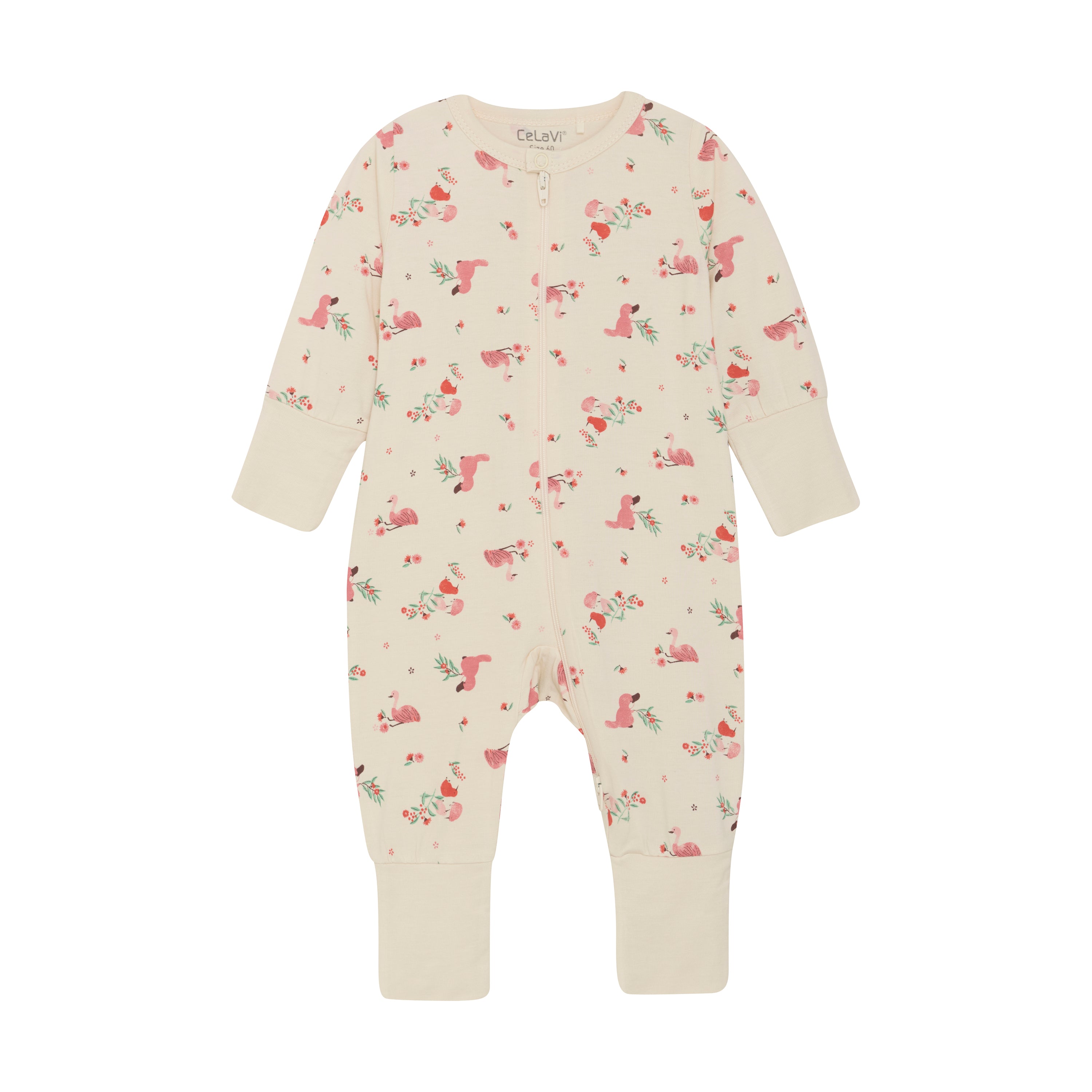 CeLaVi Jumpsuit aus Bambus - Baumwolle - Powder Pink CeLaVi