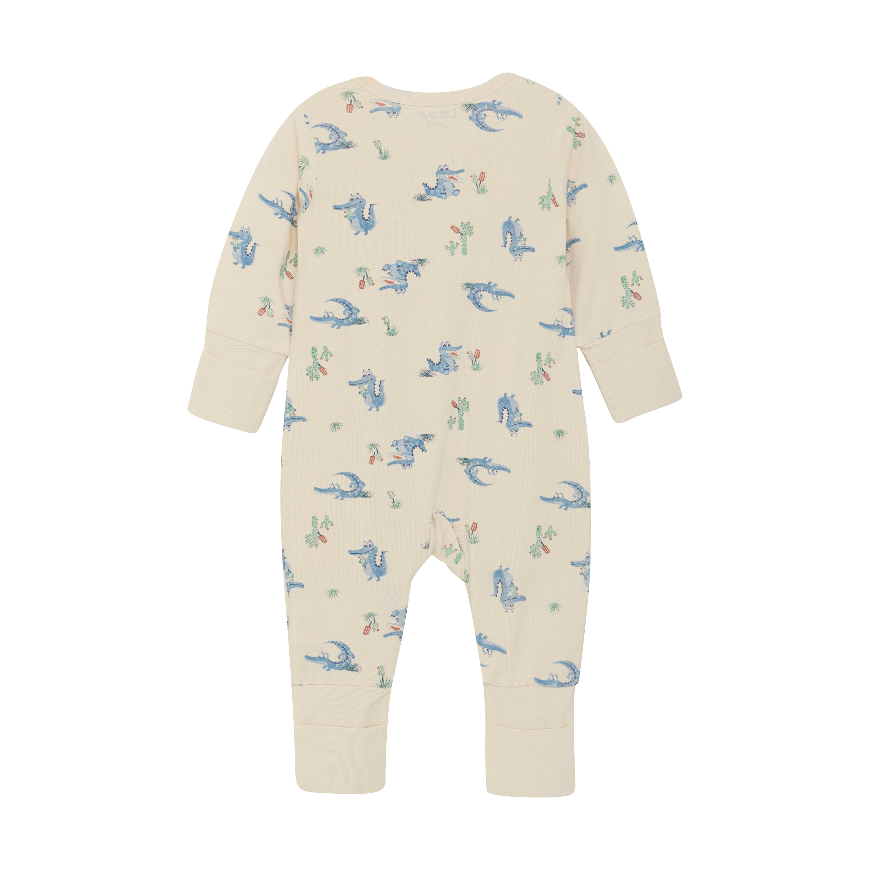 CeLaVi Jumpsuit aus Bambus - Baumwolle - Dusty Blue CeLaVi