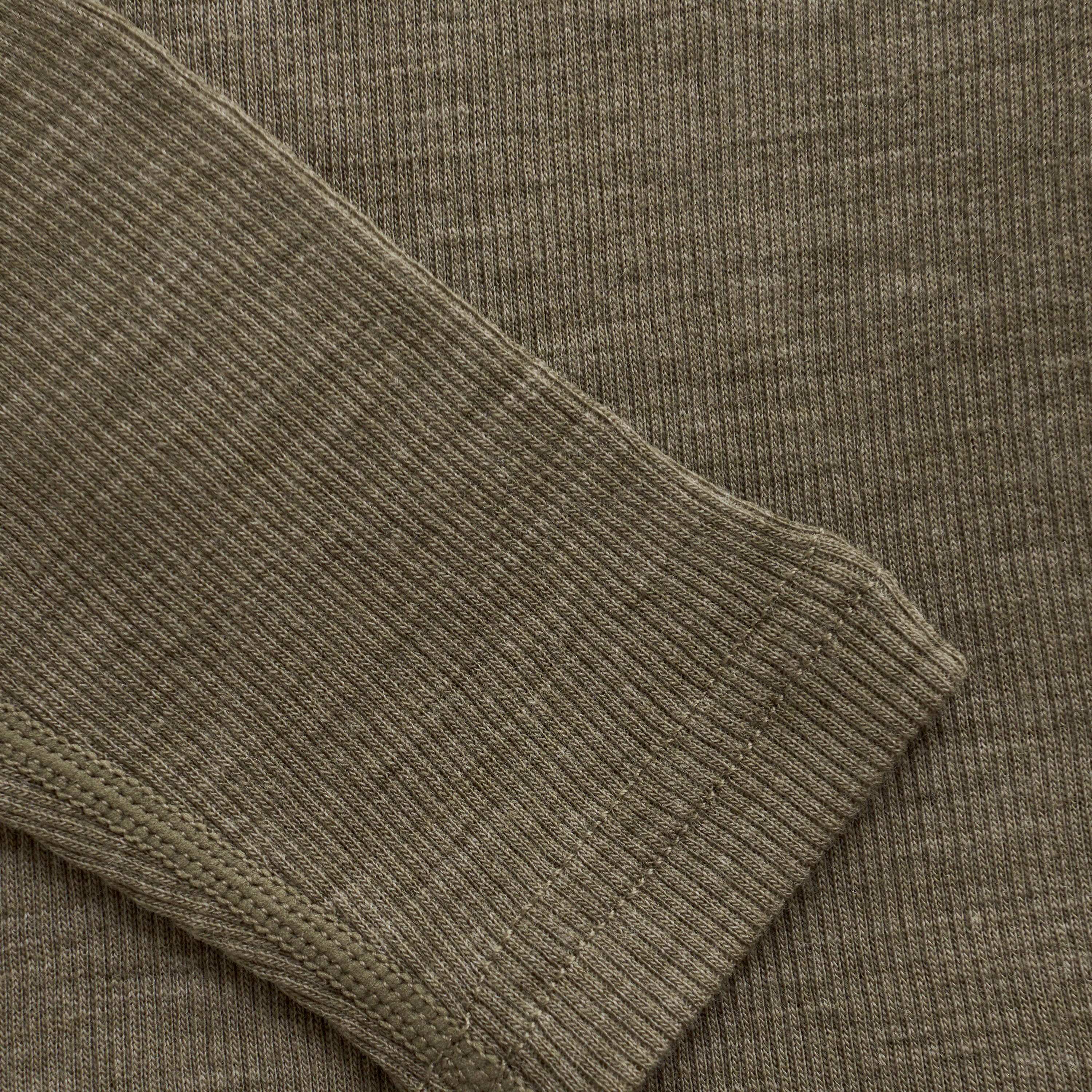 CeLaVi Ripp-Wollshirt - Dusky Green CeLaVi