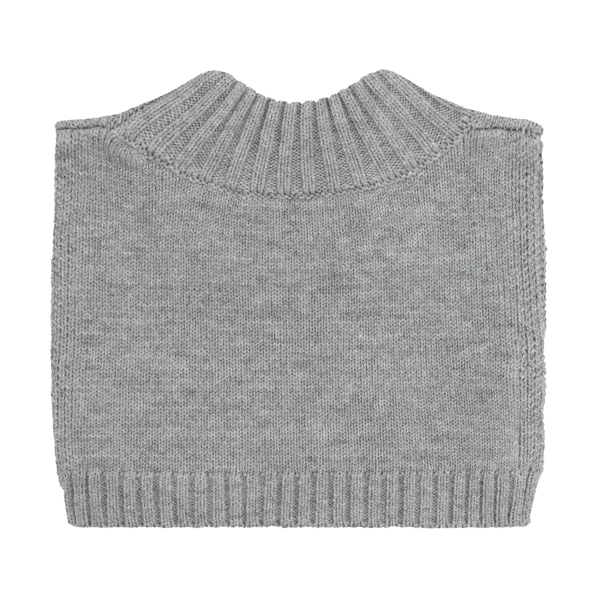 CeLaVi gestrickter Halswärmer aus Wolle - Grau CeLaVi
