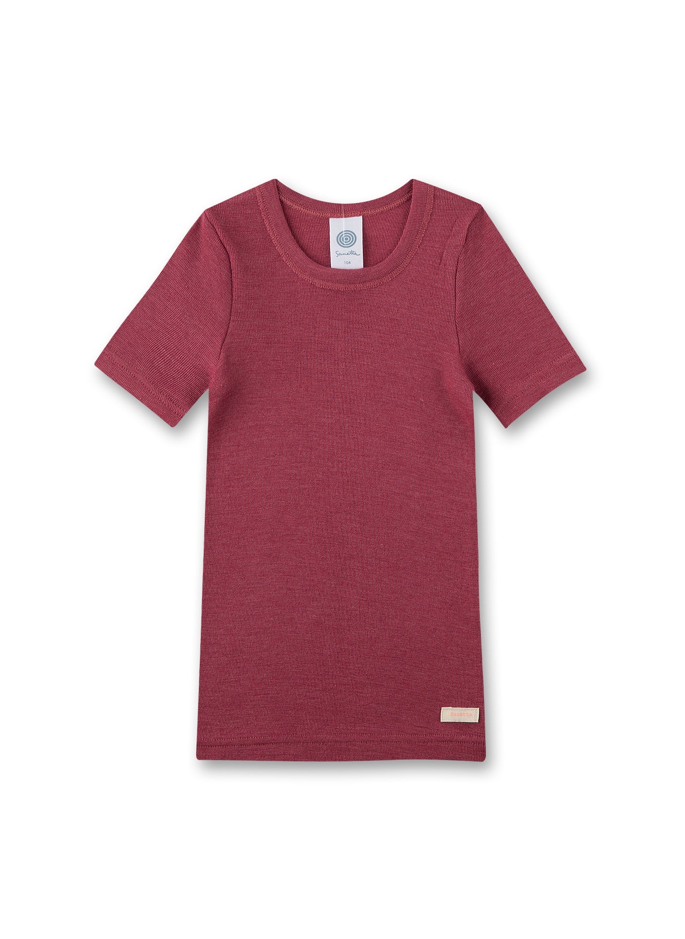 Sanetta kurzarm Shirt - pink Sanetta