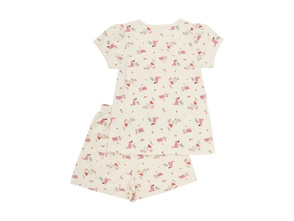 CeLaVi T-Shirt und Shorts Bambus - Powder Pink CeLaVi