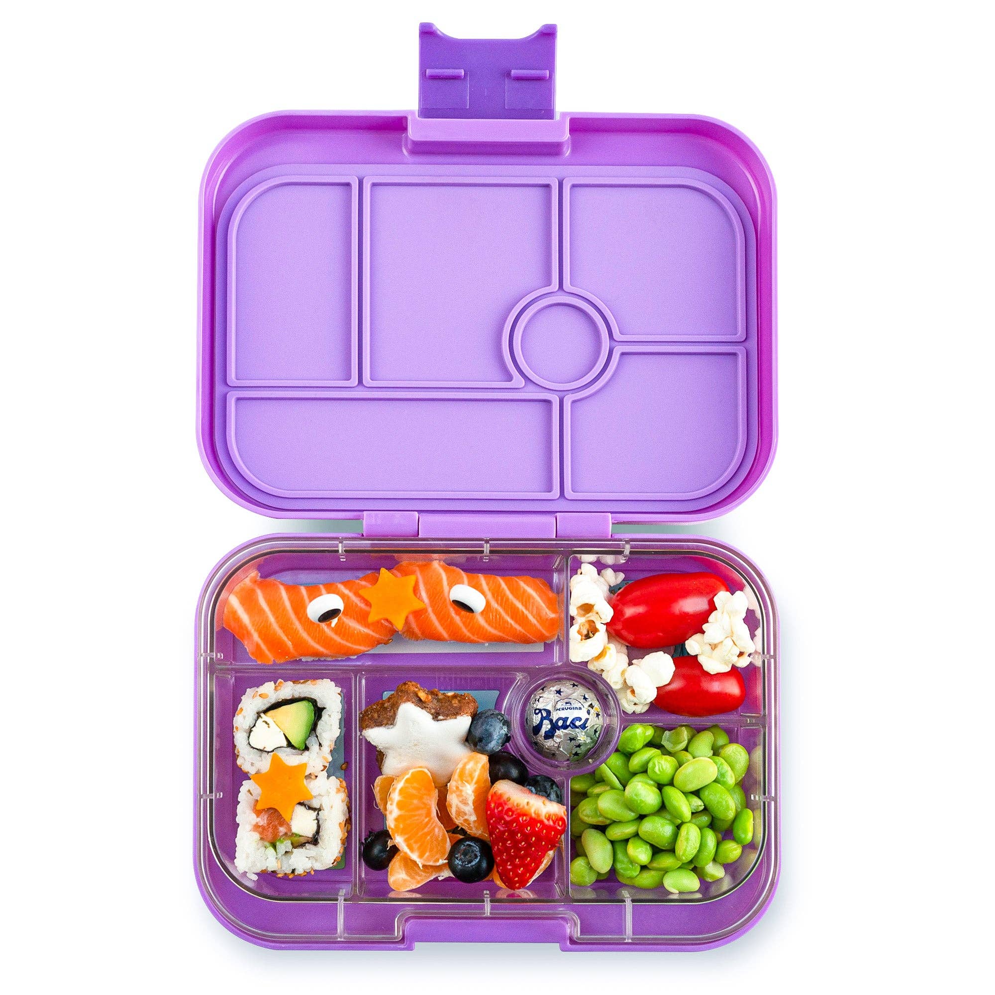 Auslaufsichere Bento-Lunchbox für Kinder - Yumbox Lavande Lila (Einhorn) - Original (M) Yumbox