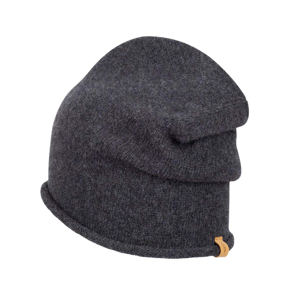 PurePure Erwachsenen Woll-Beanie - Anthrazit purepure