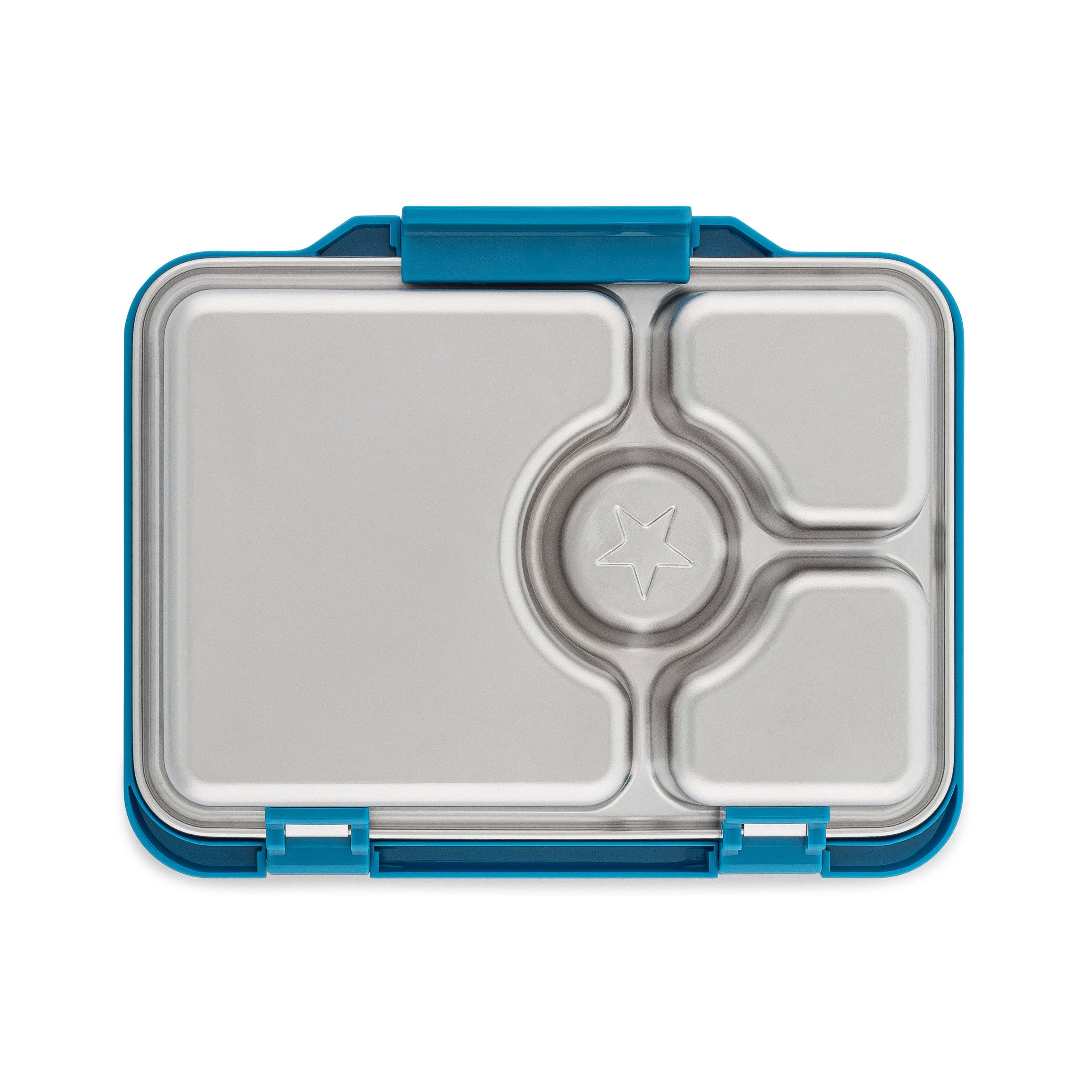 Yumbox Prêt – Auslaufsichere Bento-Box aus Edelstahl - Twilight Blue Glitter Yumbox