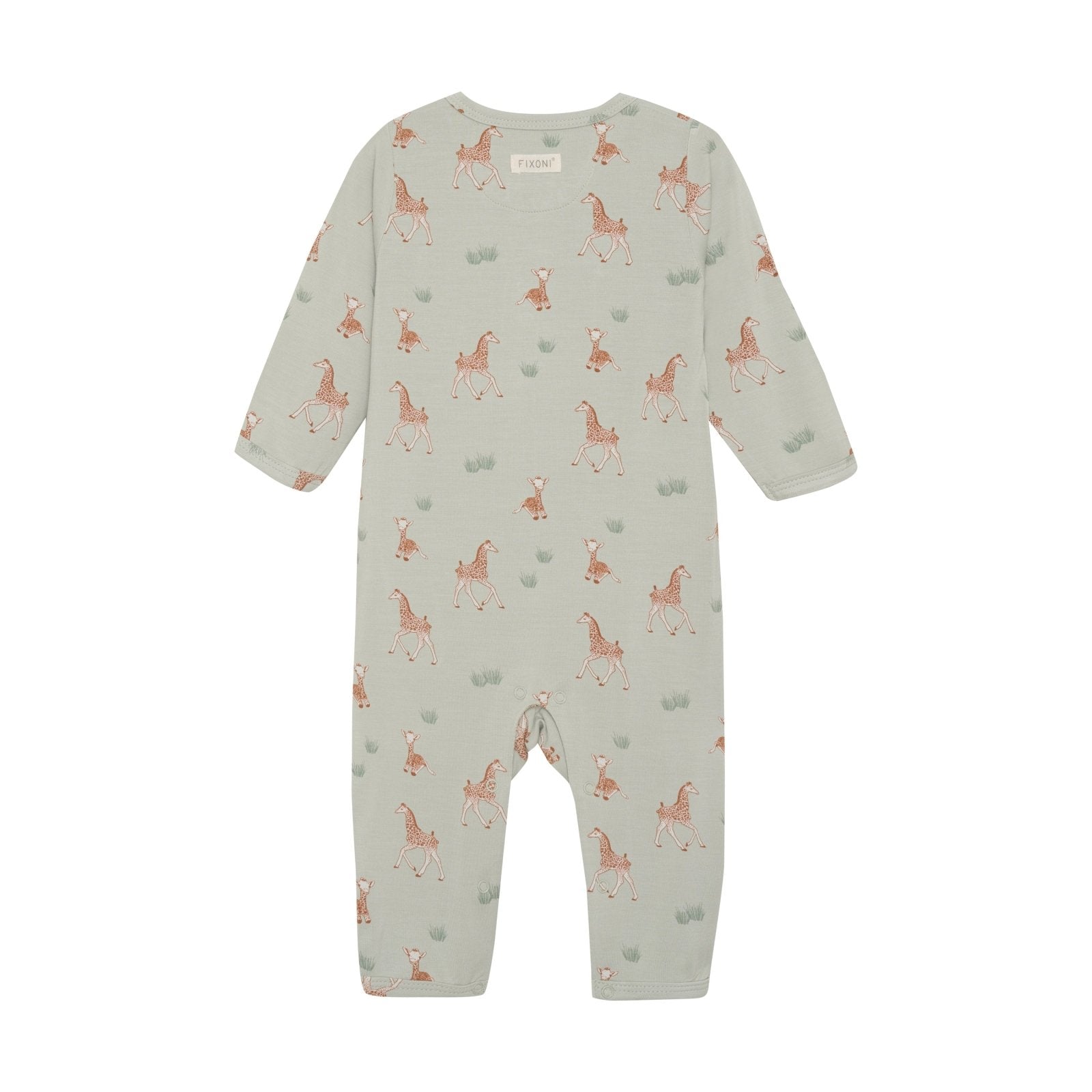 Fixoni Bambus Jumpsuit - Mineral Gray - Familienbande - fixoni