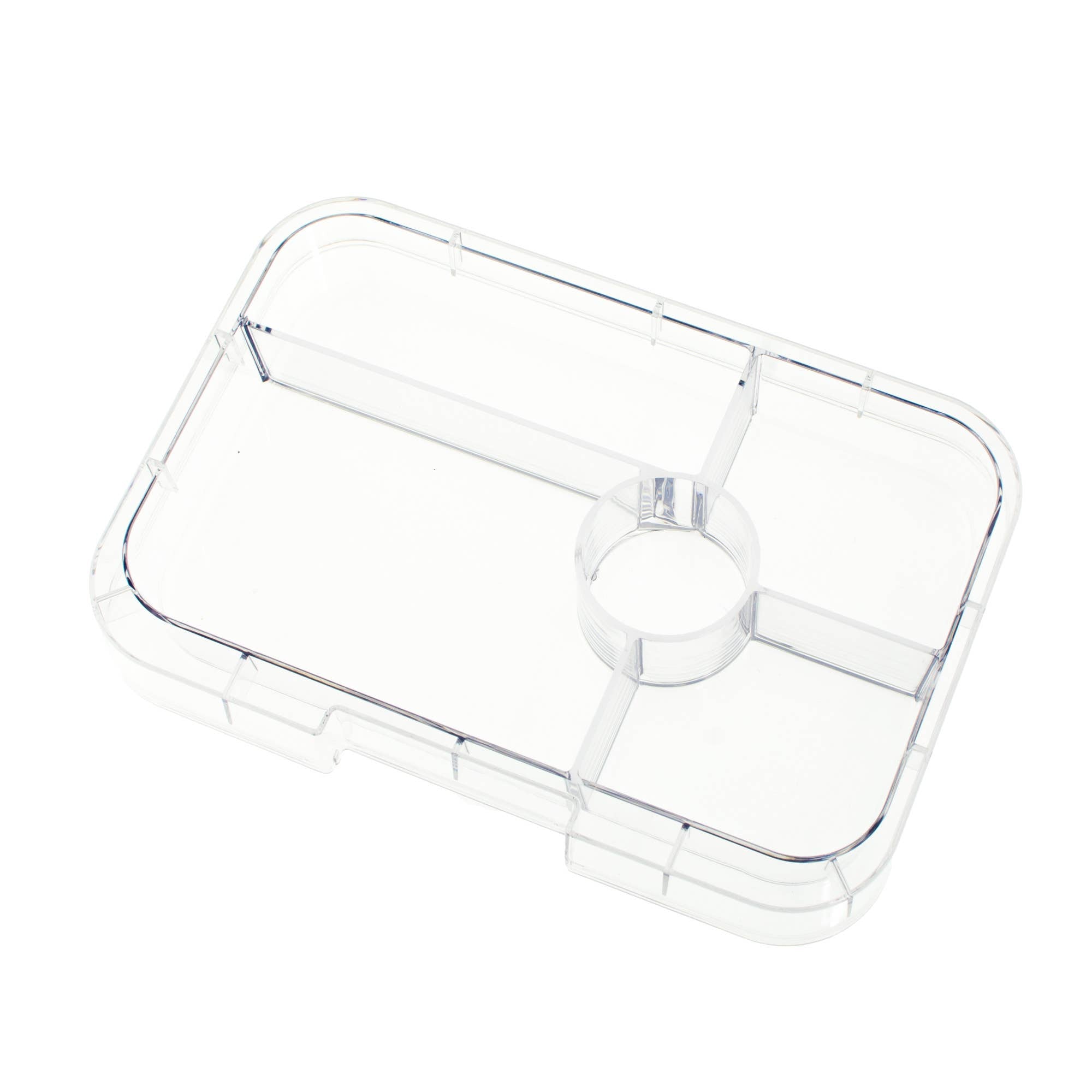 Yumbox Tapas Tablett mit 5 Fächern, transparent Yumbox