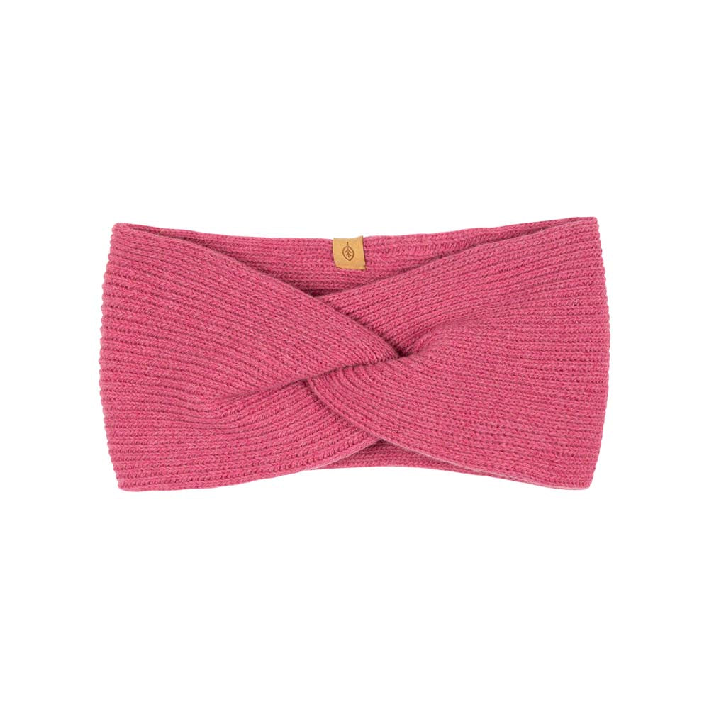 PurePure Damen- Stirnband Merinowolle/Kaschmir - pink purepure