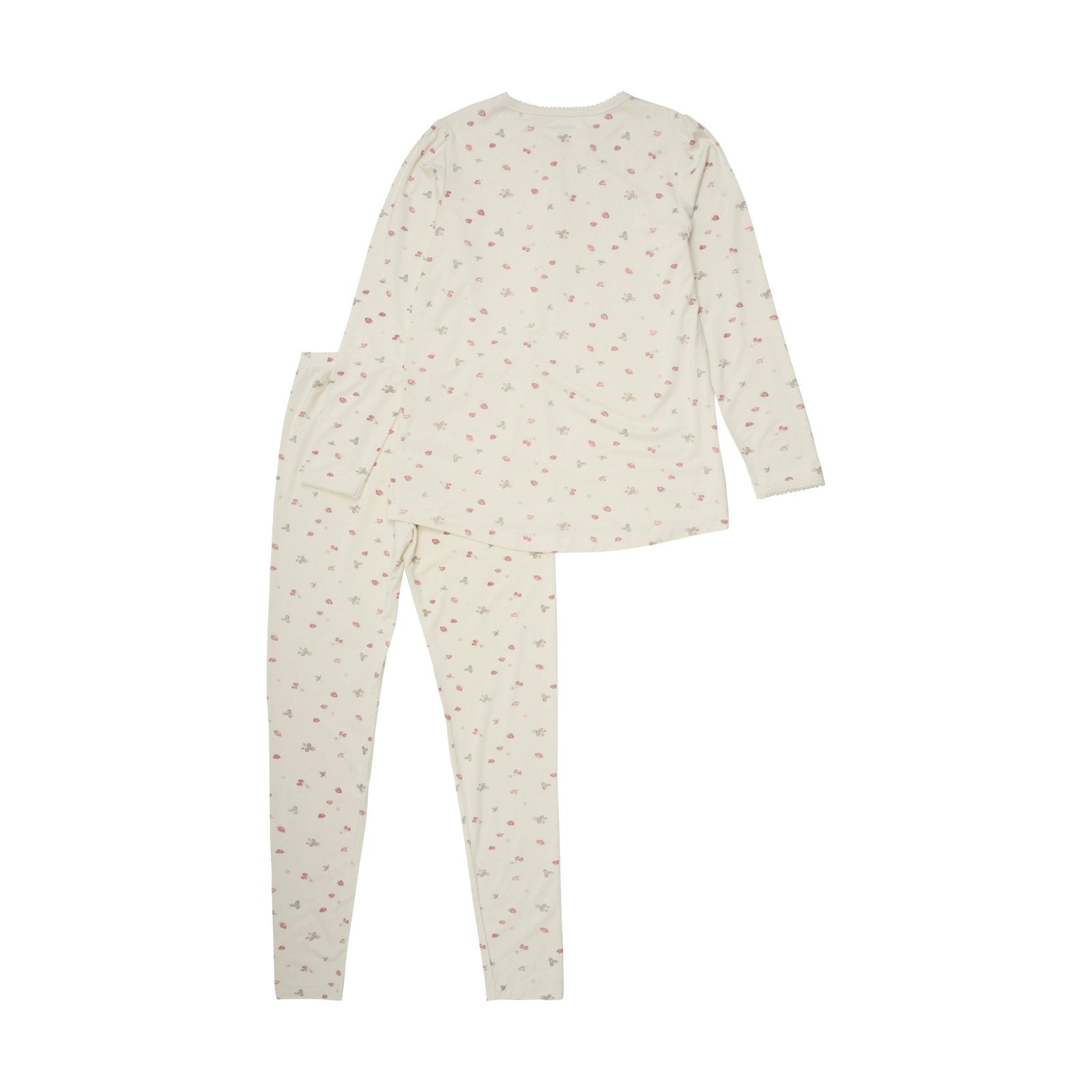 Minymo Bambus Pyjama Mädchen - Strawberry Ice Minymo