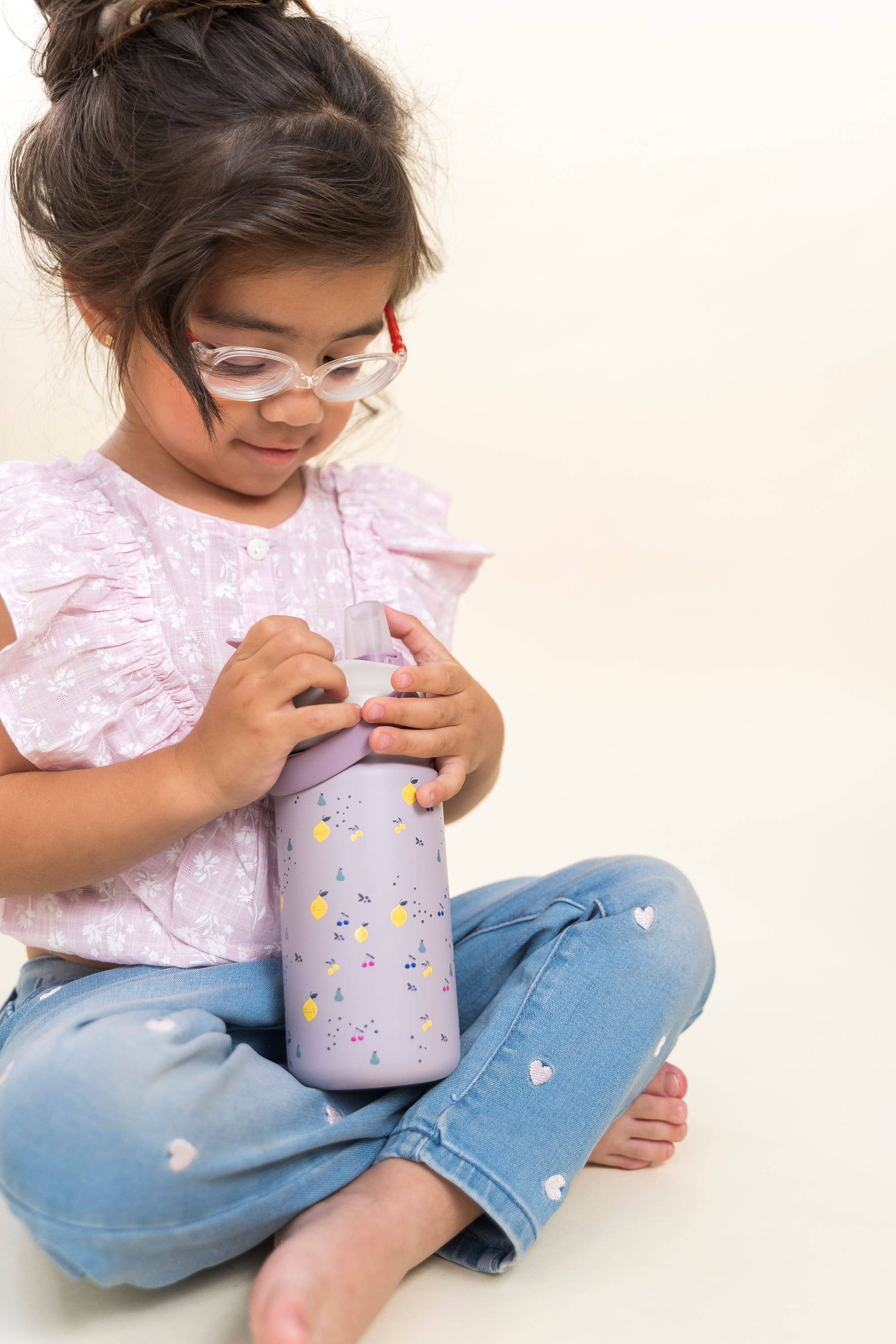 Isolierte Kinderflasche Rainbow aus Edelstahl the cotton cloud