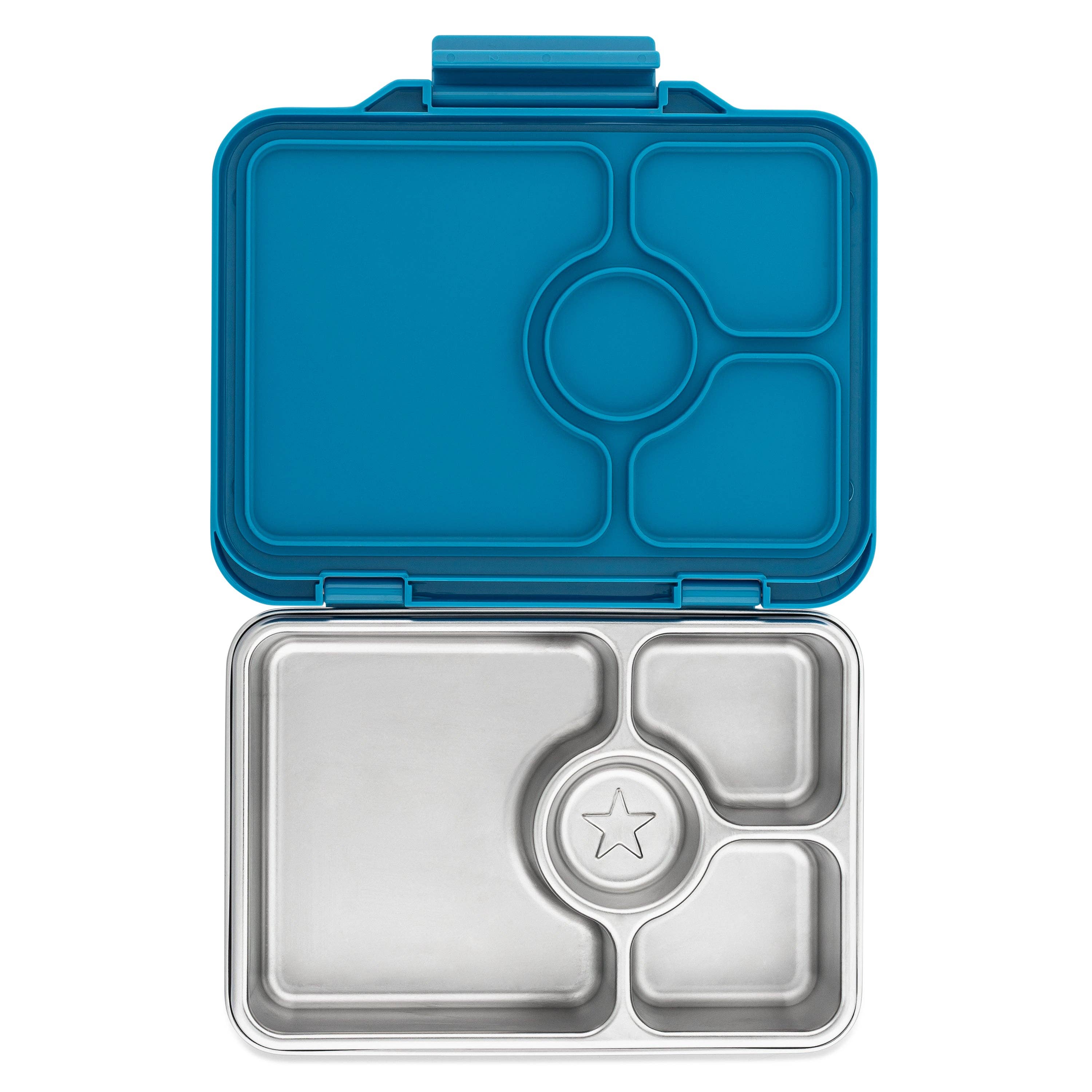 Yumbox Prêt – Auslaufsichere Bento-Lunchbox aus Edelstahl: Normandy Blue Yumbox