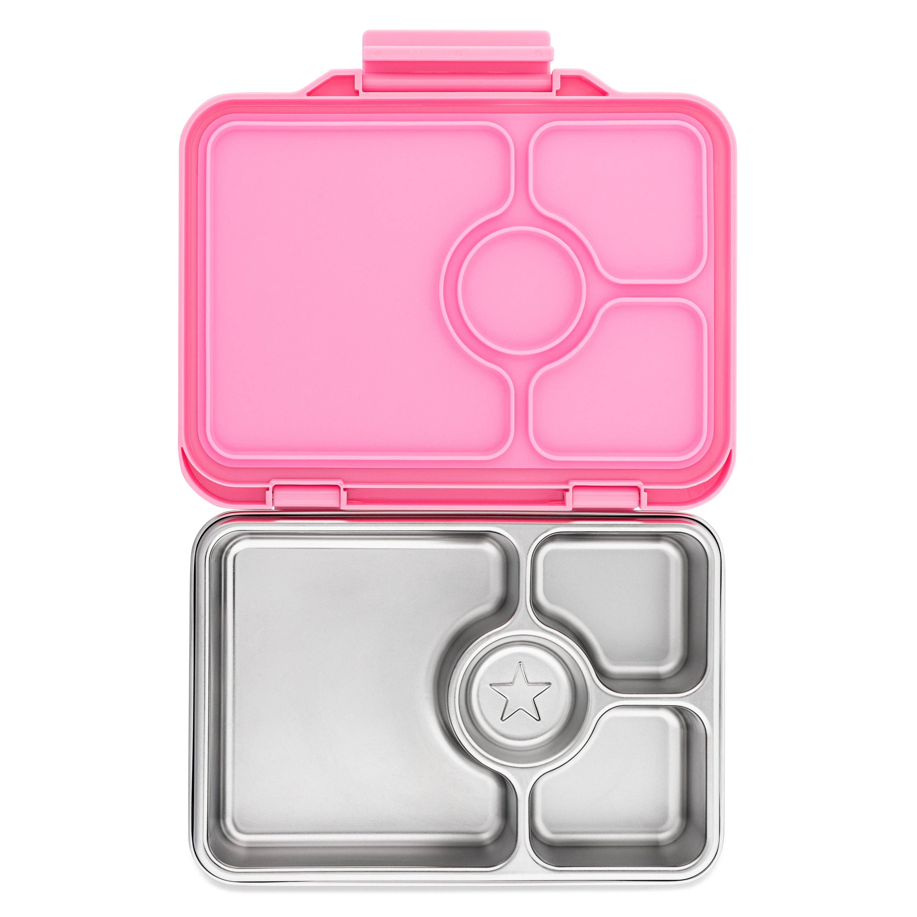 Yumbox Prêt — Bento aus wasserdichtem Edelstahl — Versailles Pink Yumbox