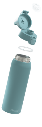 Sigg Trinkflasche Therm One Morning Blue 0.75l Sigg