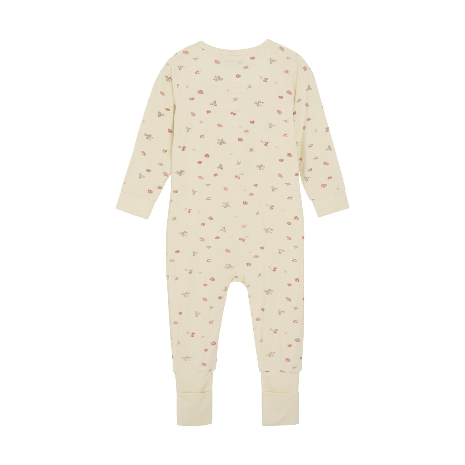 Bambus Jumpsuit / Pyjama Minymo - Strawberry Ice Minymo
