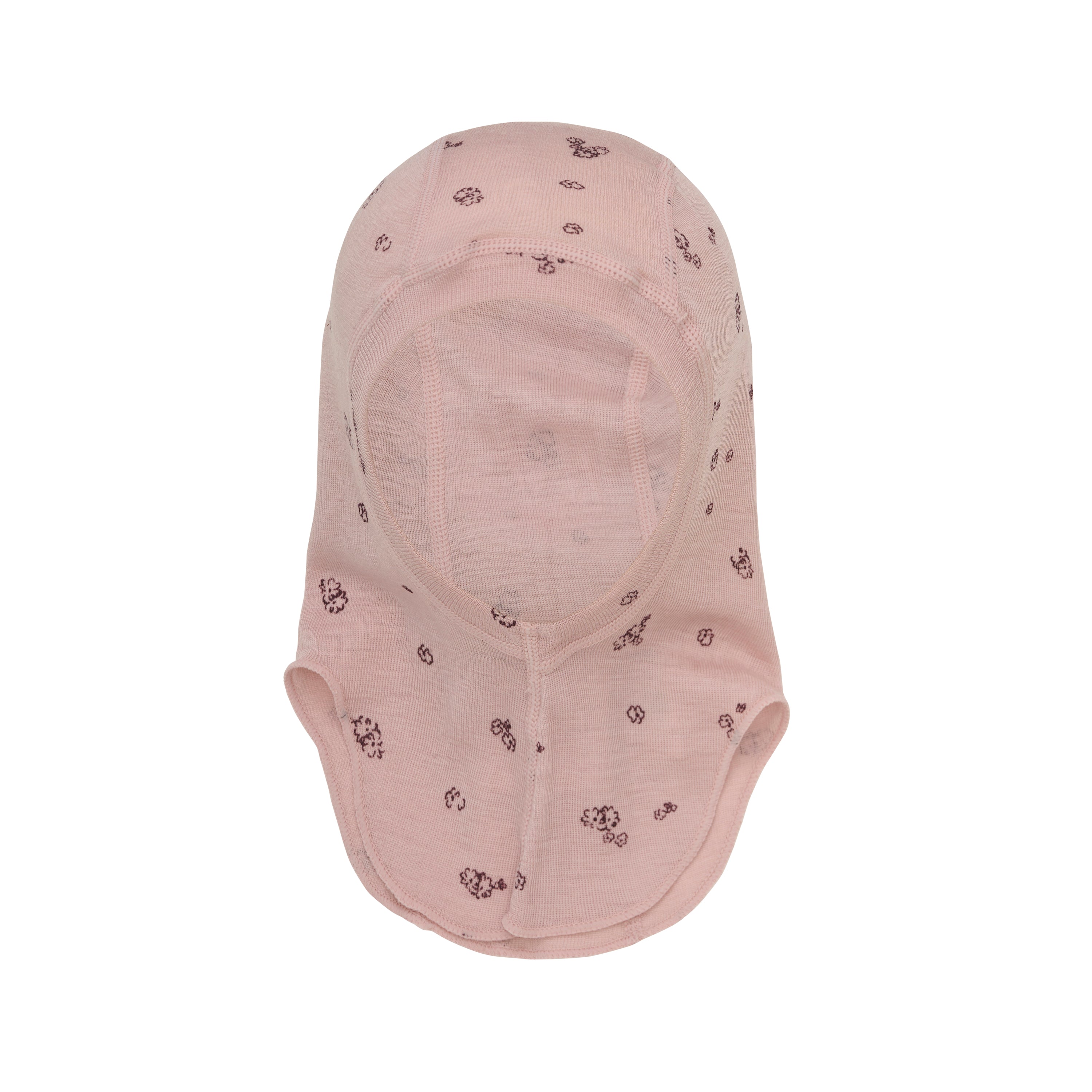 Fixoni Woll-Seide Sturmhaube -Palm Mauve fixoni