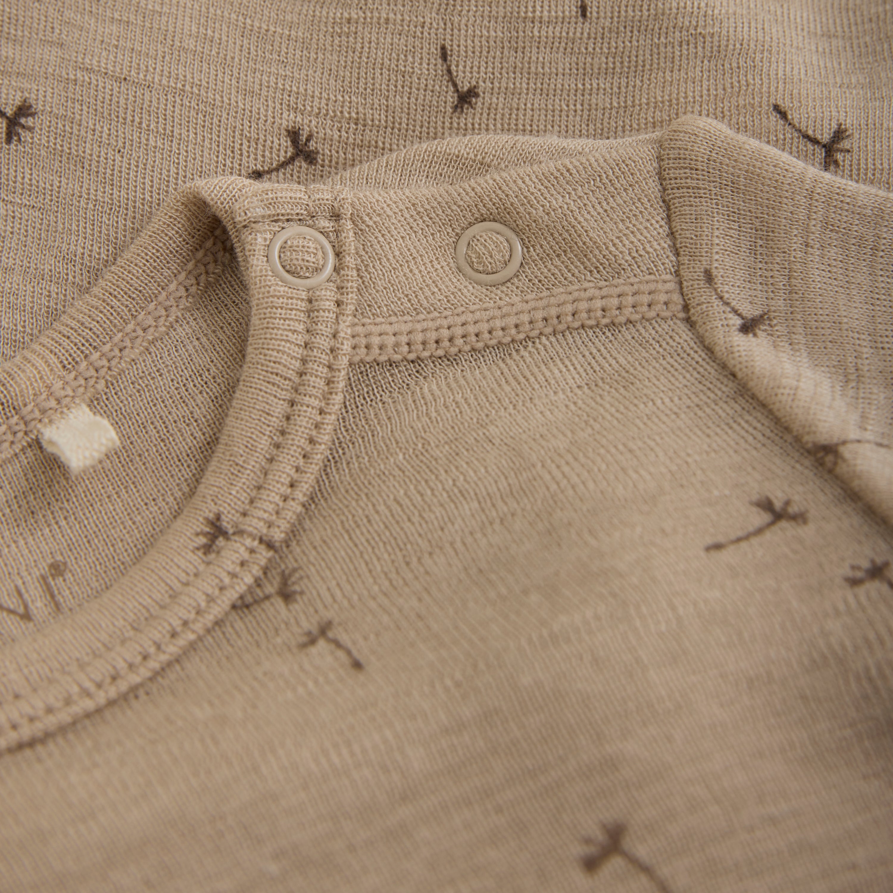 Fixoni Woll-Seide Shirt langarm - Light Taupe fixoni