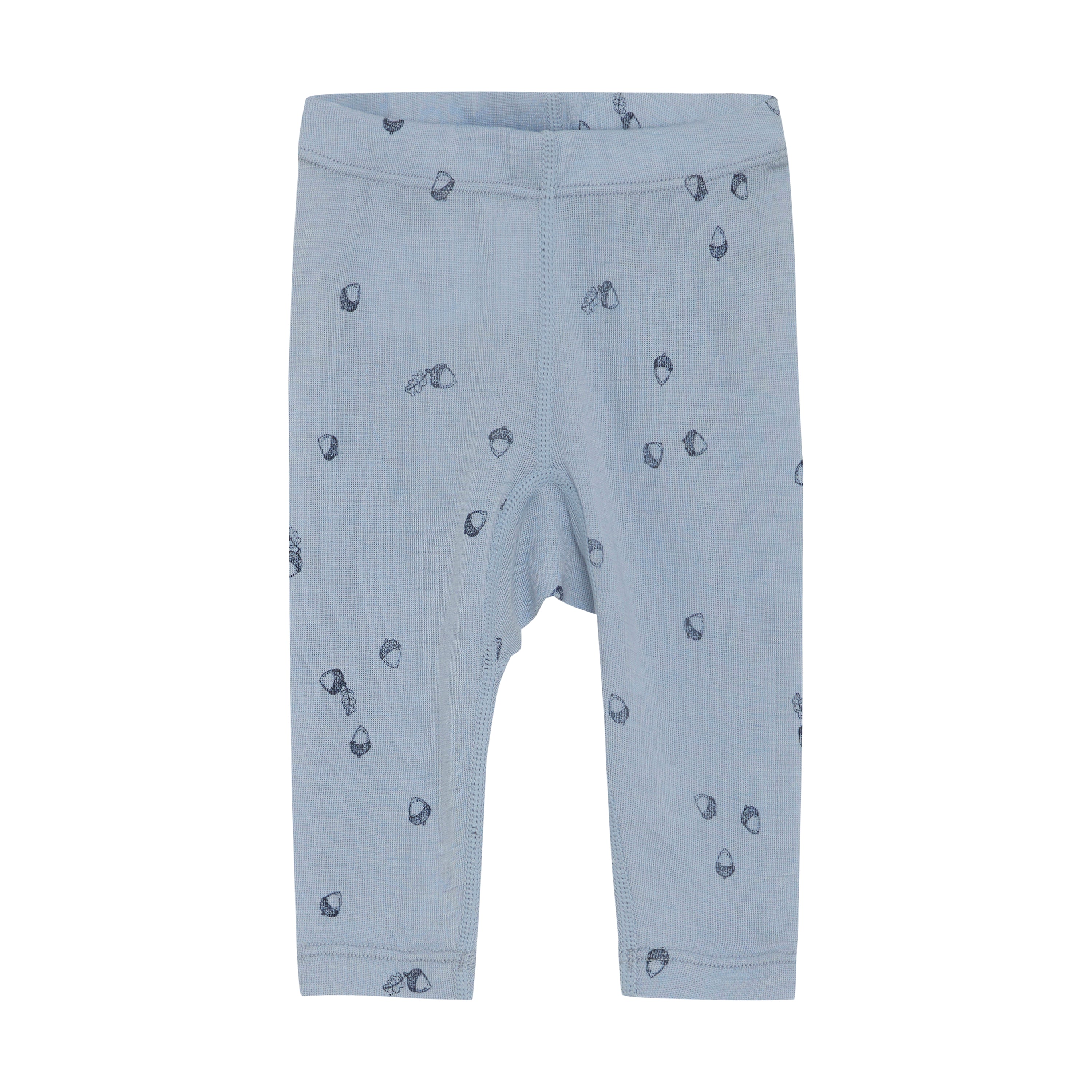 Fixoni Woll-Seide Leggings - Blue Fog fixoni