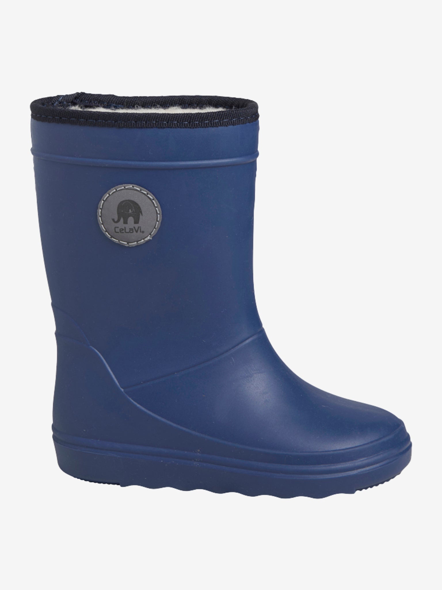 Celavi weiche Thermo Winter Gummistiefel mit Wollfutter -Pageant Blue CeLaVi