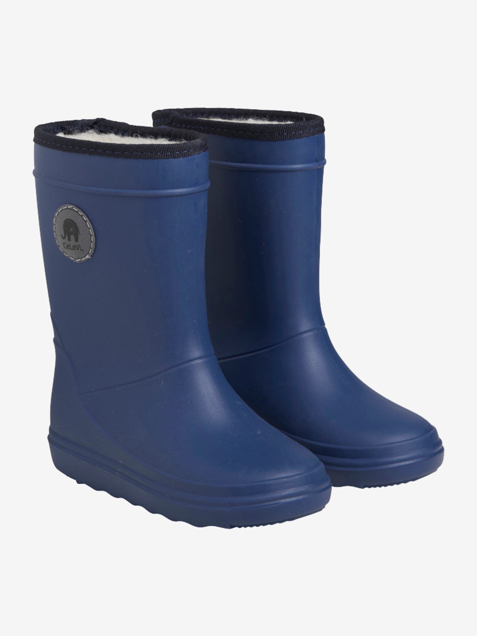 Celavi weiche Thermo Winter Gummistiefel mit Wollfutter -Pageant Blue CeLaVi