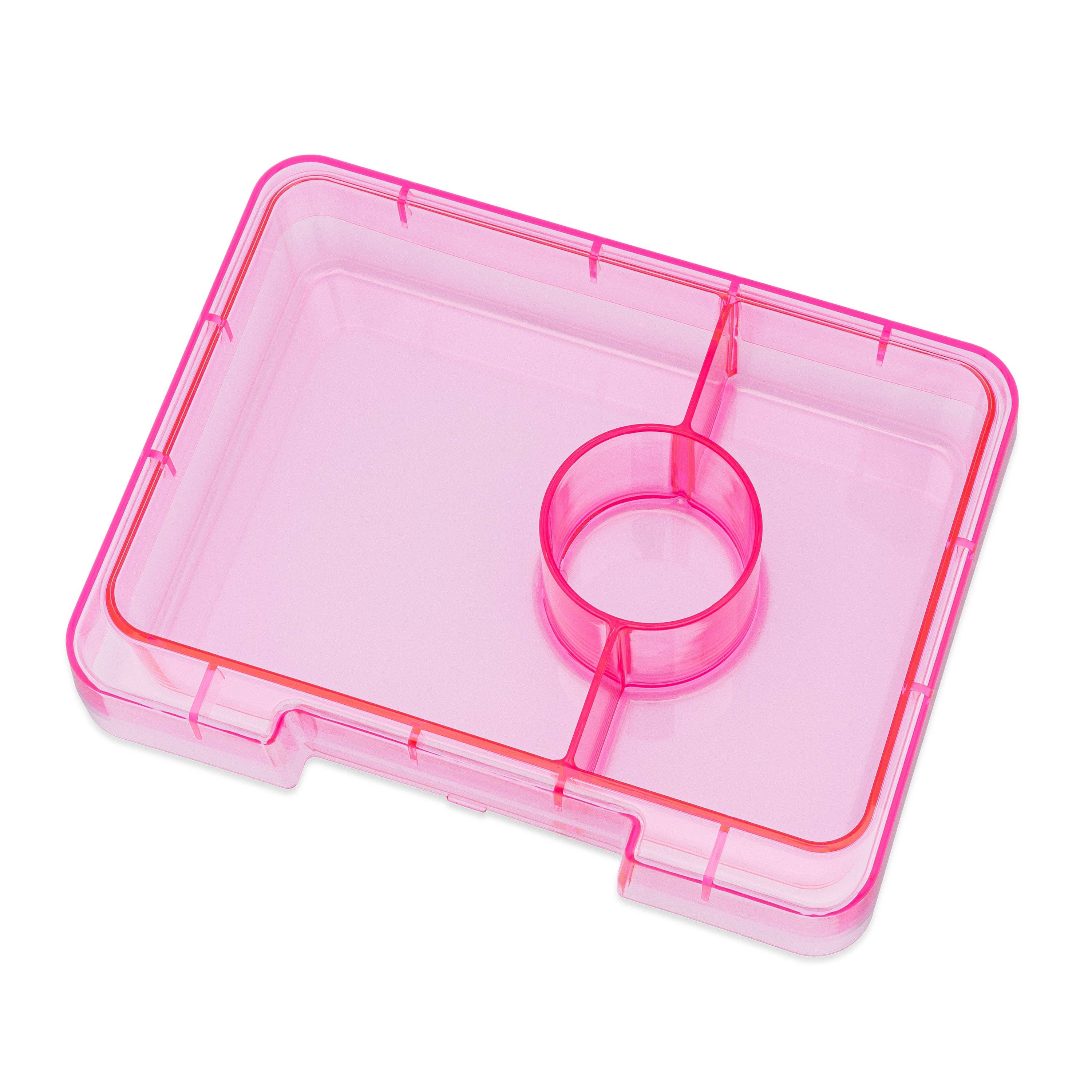 Yumbox Bento-Lunchbox Funkelndes Pink Glitzer - Snack (S) Yumbox