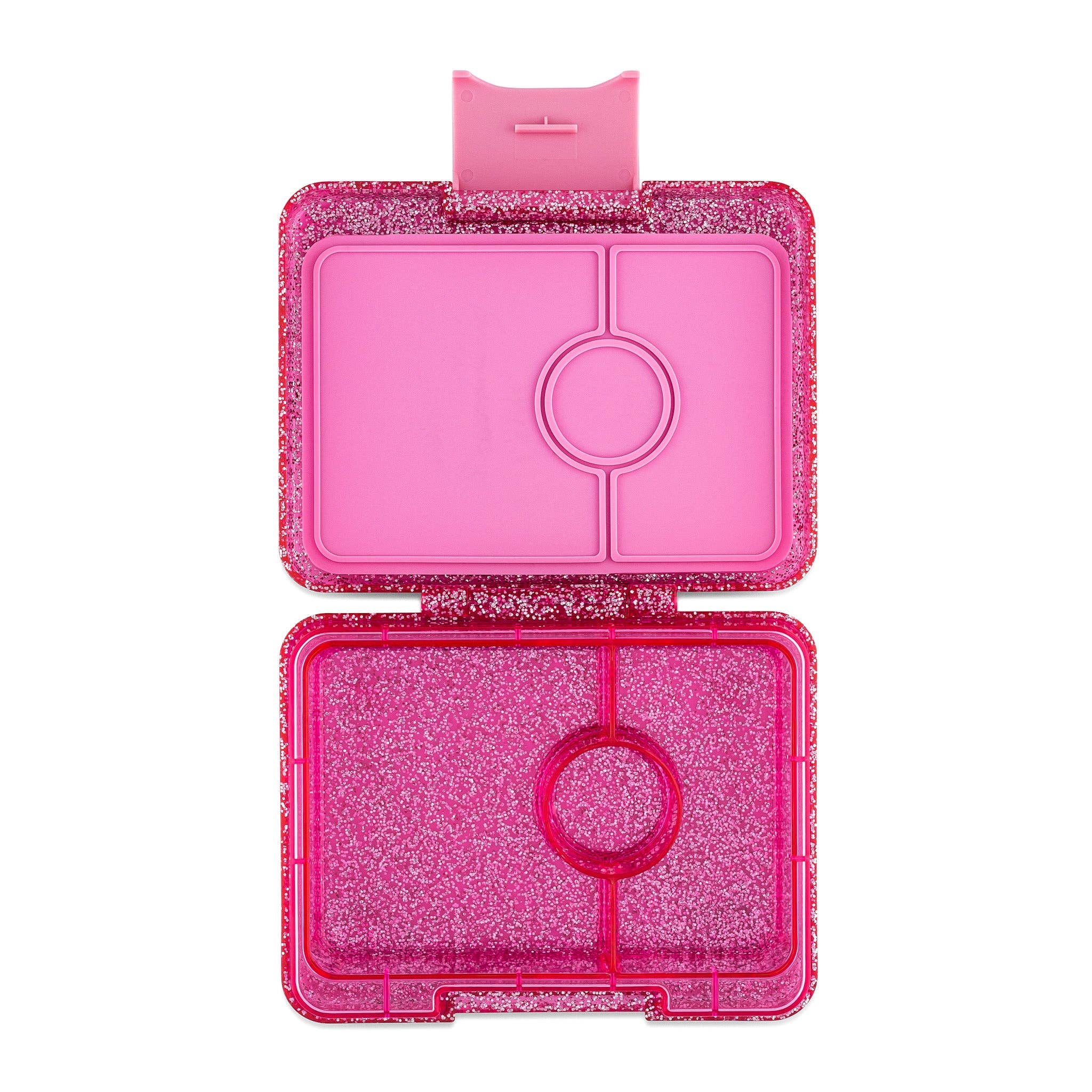 Yumbox Bento-Lunchbox Funkelndes Pink Glitzer - Snack (S) Yumbox