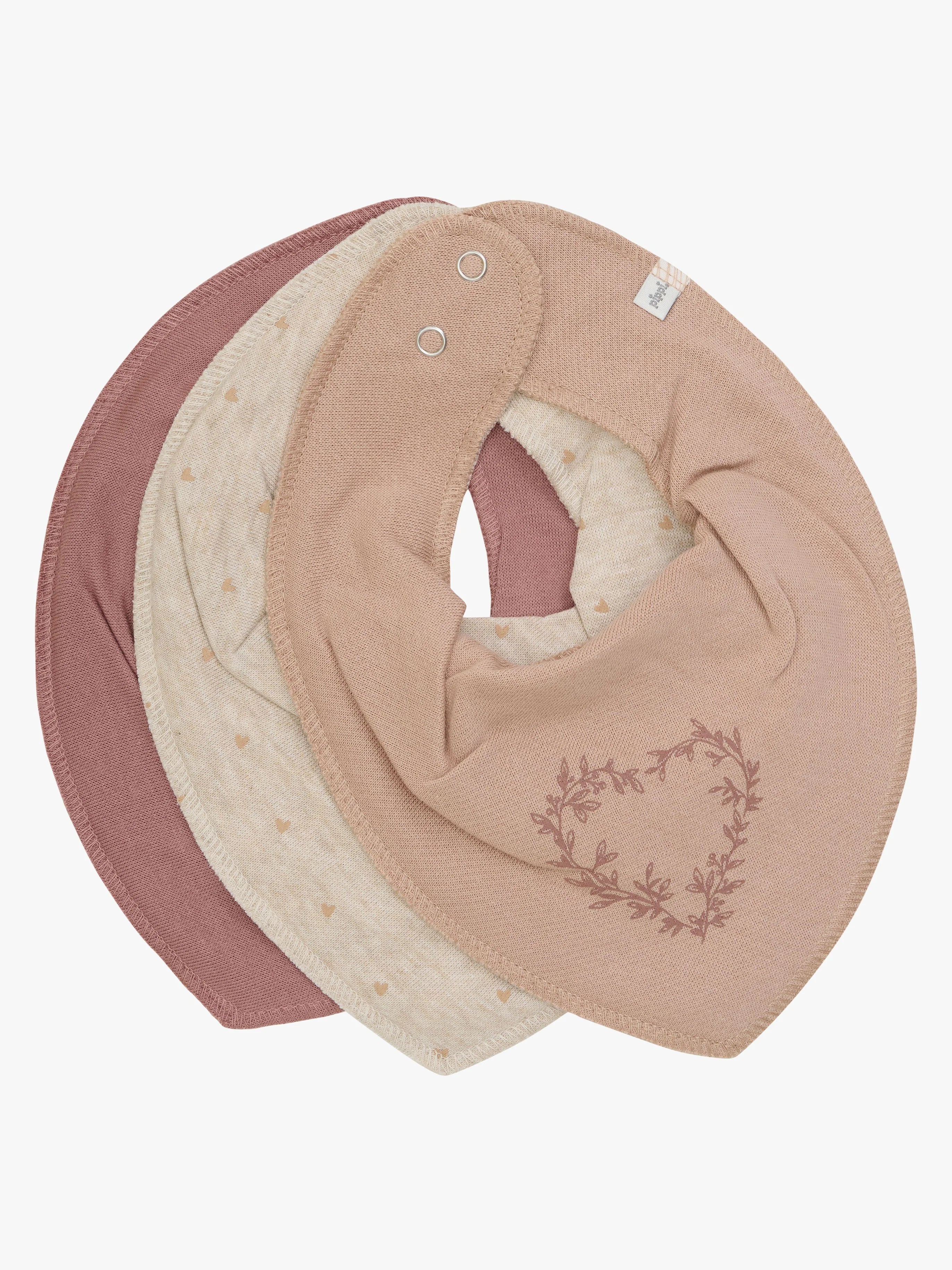 Pippi Dreieckstücher 3er Pack - Burlwood