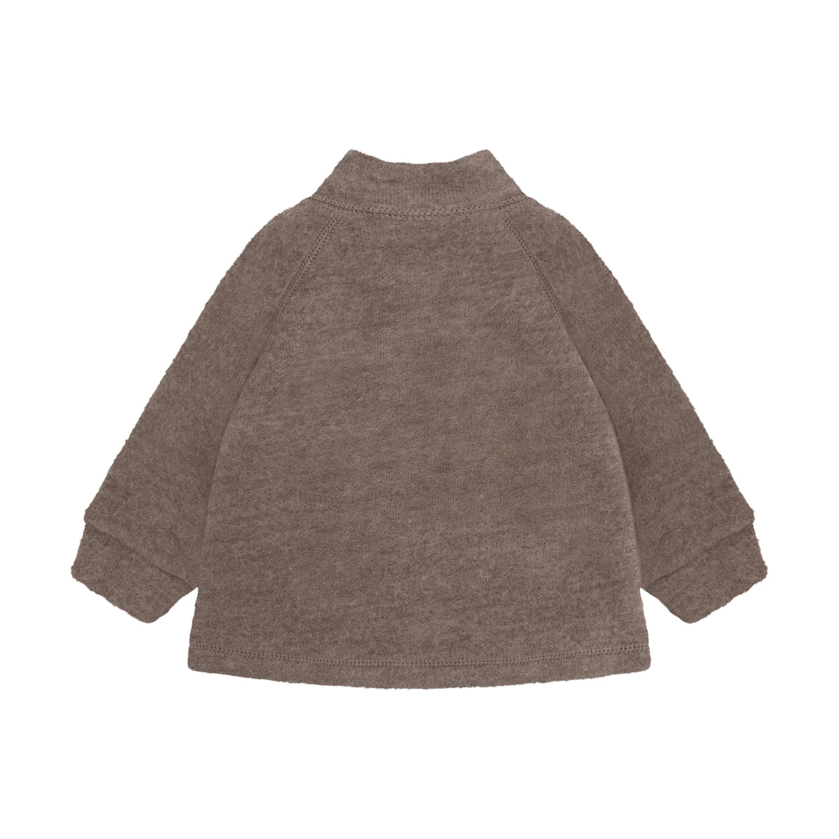 CeLaVi Softwolle Jacke aus 100 % Merinowolle - Walnuss CeLaVi
