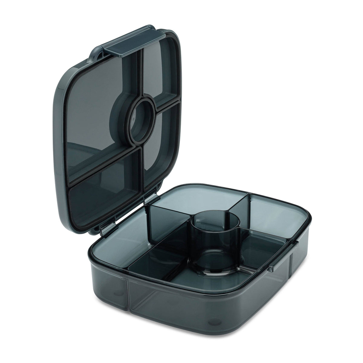 Yumbox Go - Auslaufsichere Bento-Box 5 Fächer Tiefe Lunchbox: Miami Blue Yumbox