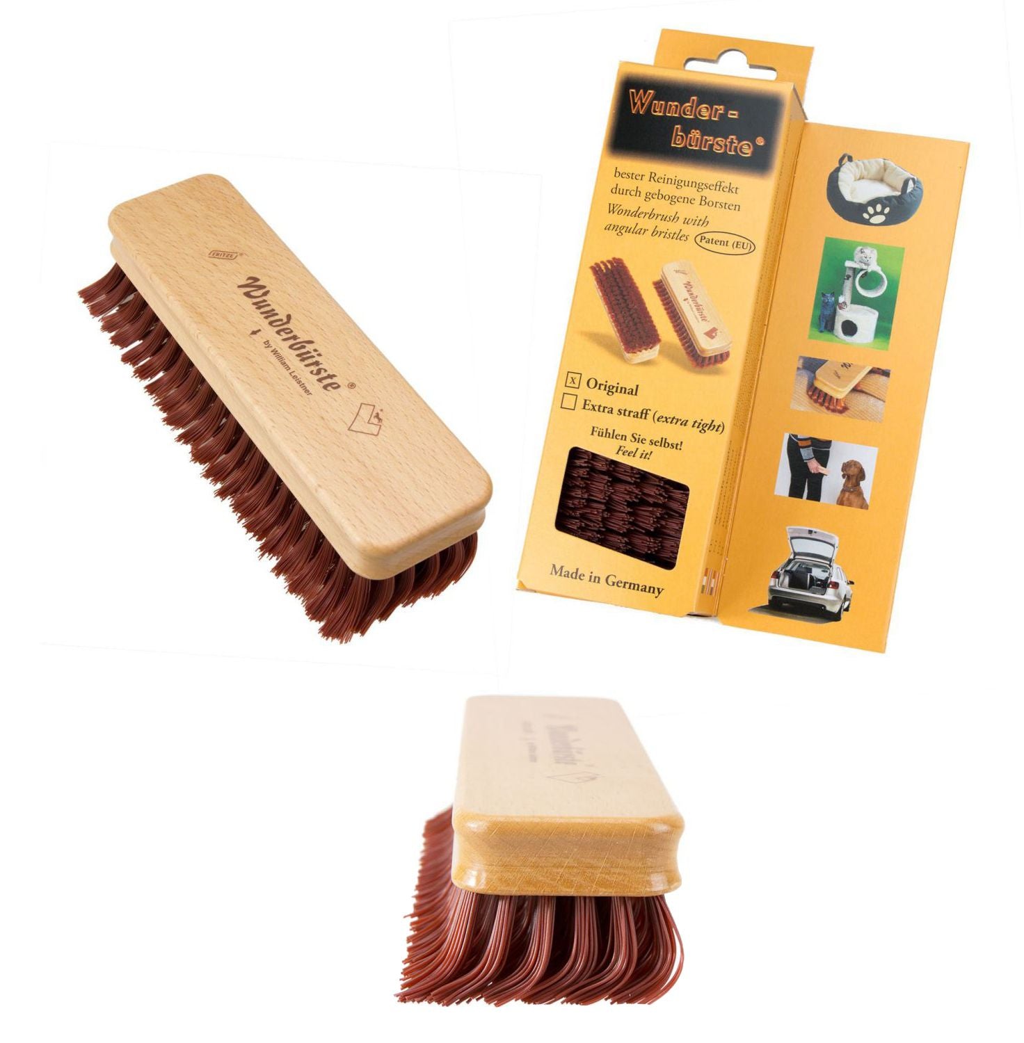 Wunderbürste - Wollbürste Familienbande
