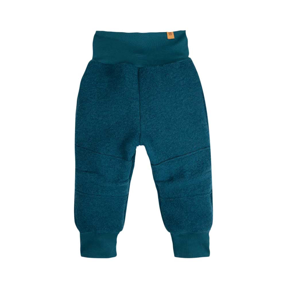 Pure Pure Wollwalk-Hose - petrol