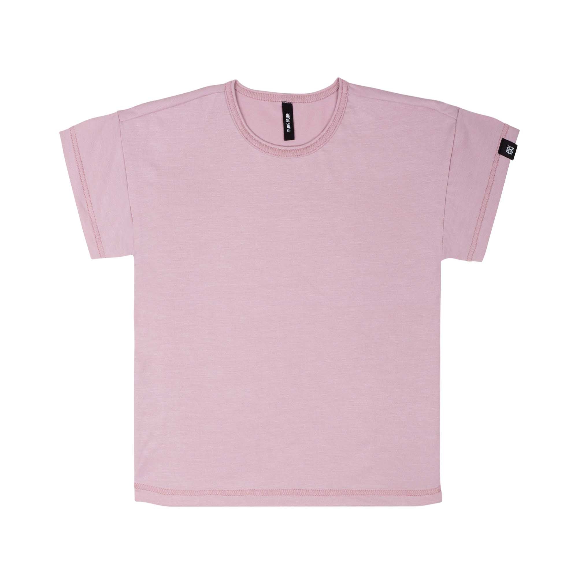 PurePure Tencel Kids Shirt - dark powder purepure