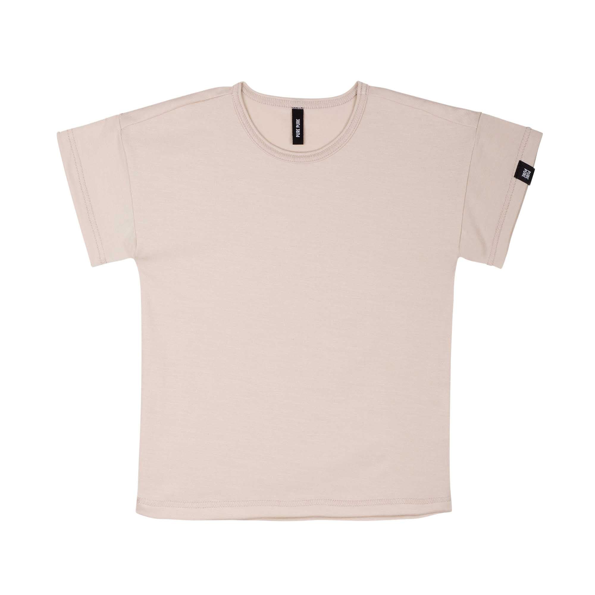 PurePure Tencel Kids Shirt - oat purepure