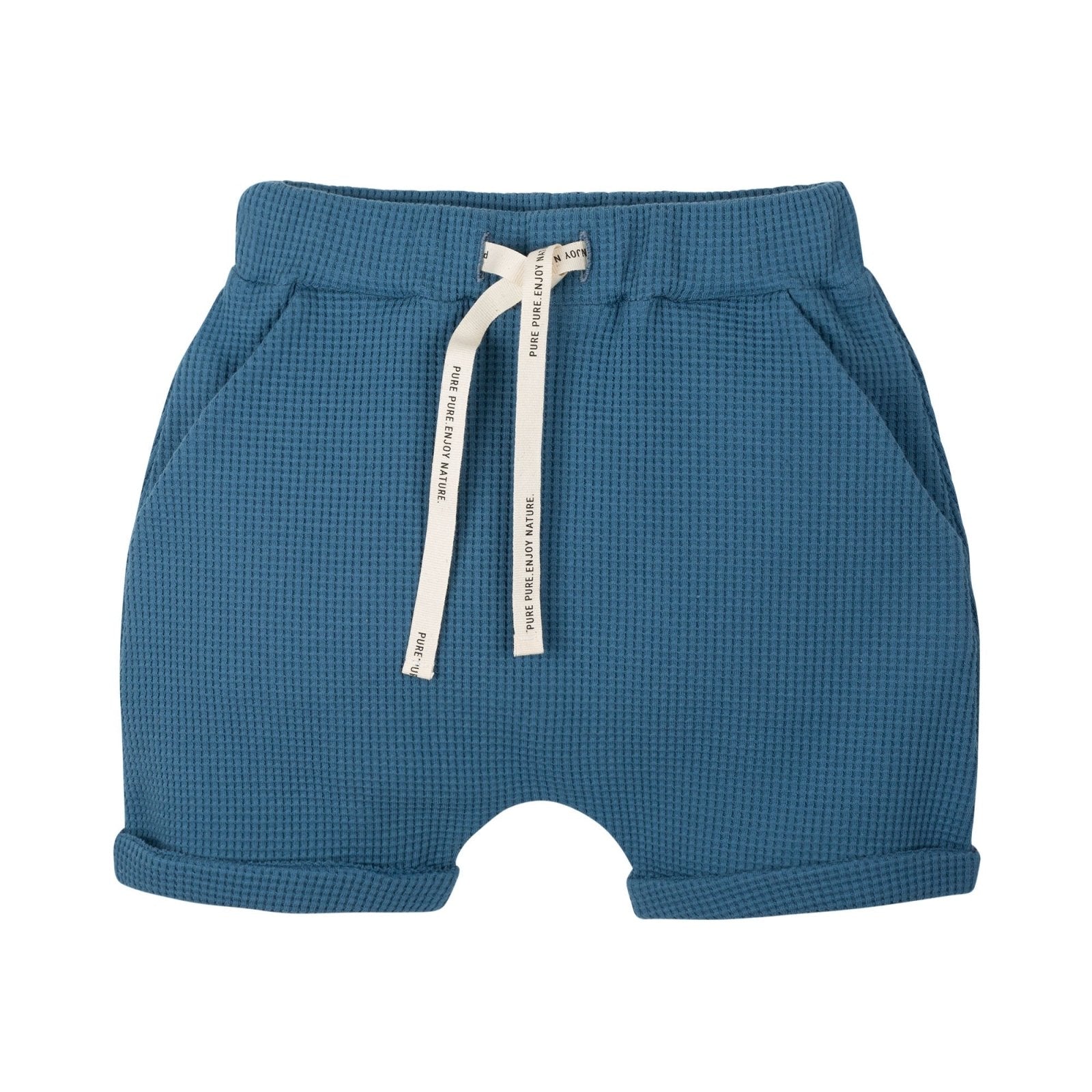 PurePure Waffle Hose - steel-blue purepure