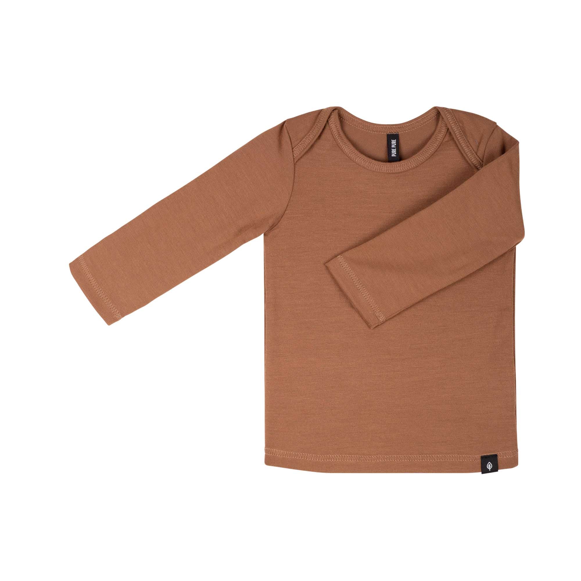 PurePure Tencel Baby Langarm-Shirt - Coconut purepure