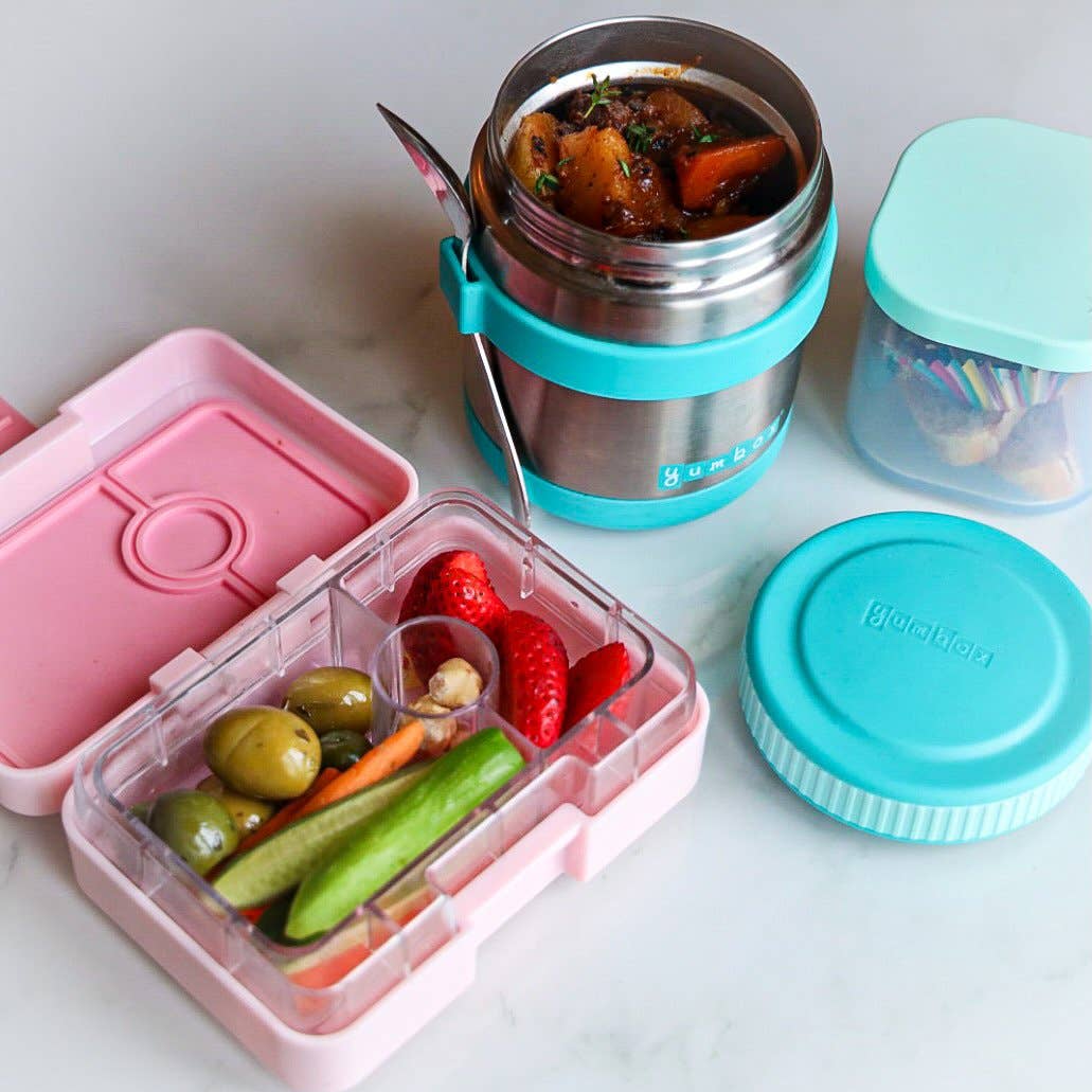 Thermoglas für warmes Mittagessen - Yumbox Zuppa mit Löffel Yumbox