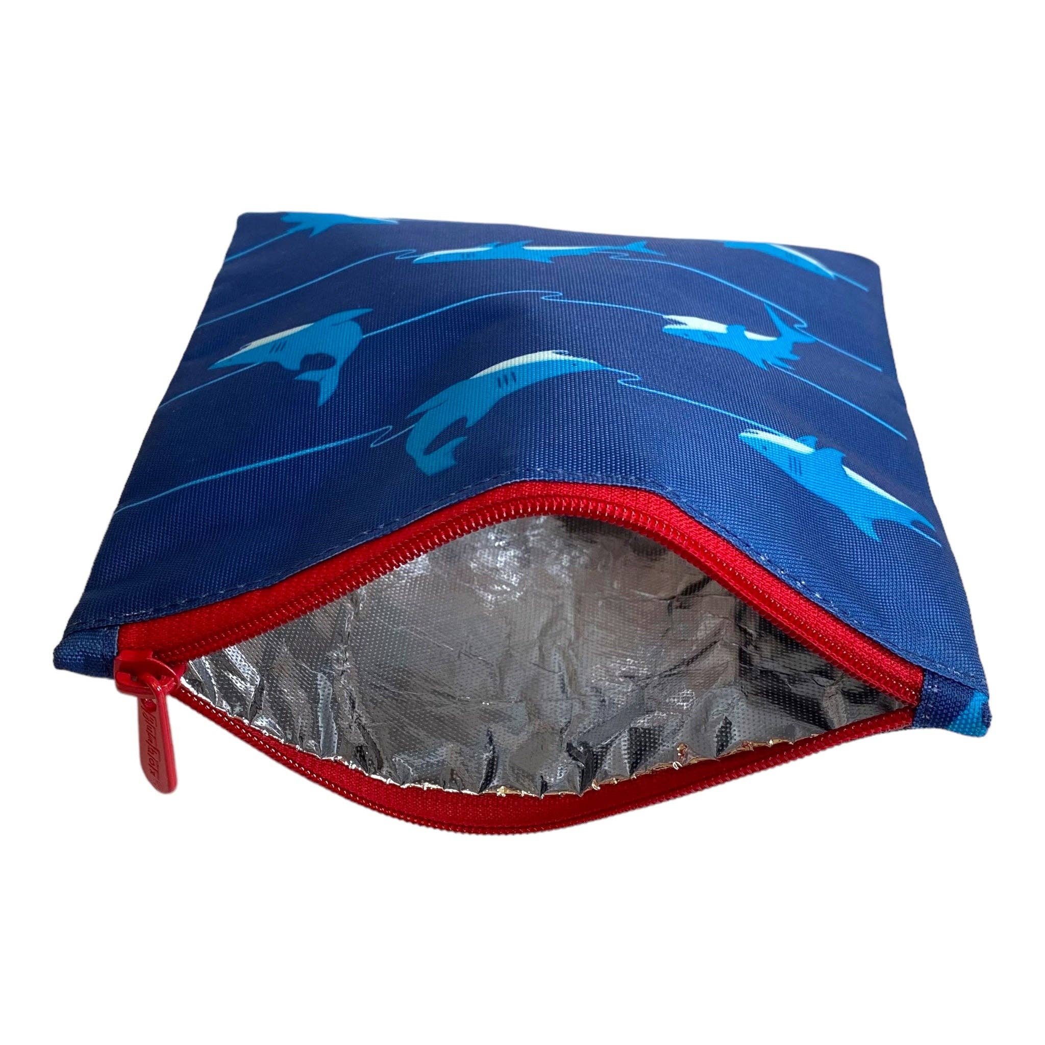 Wiederverwendbarer Sandwichbeutel - 2er-Set - Sharks Duo Yumbox