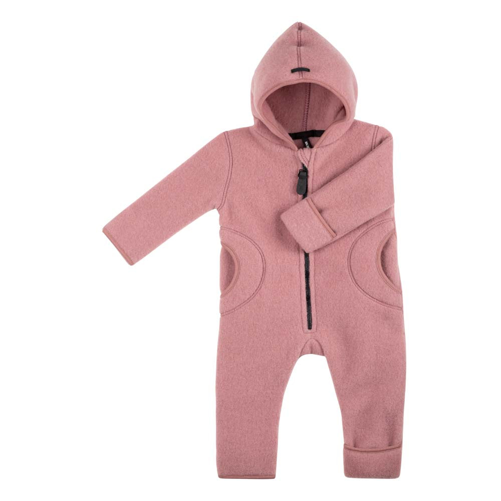 Pure Pure Woll-Fleece-Overall - Shadow Rose purepure