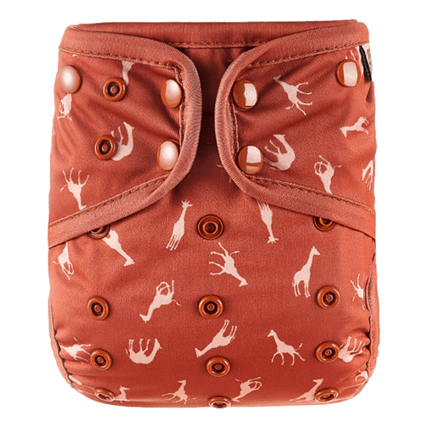 Happy Bear Windelhülle | Zweiteilige Stoffwindel | Snaps | Savanna HappyBear Diapers