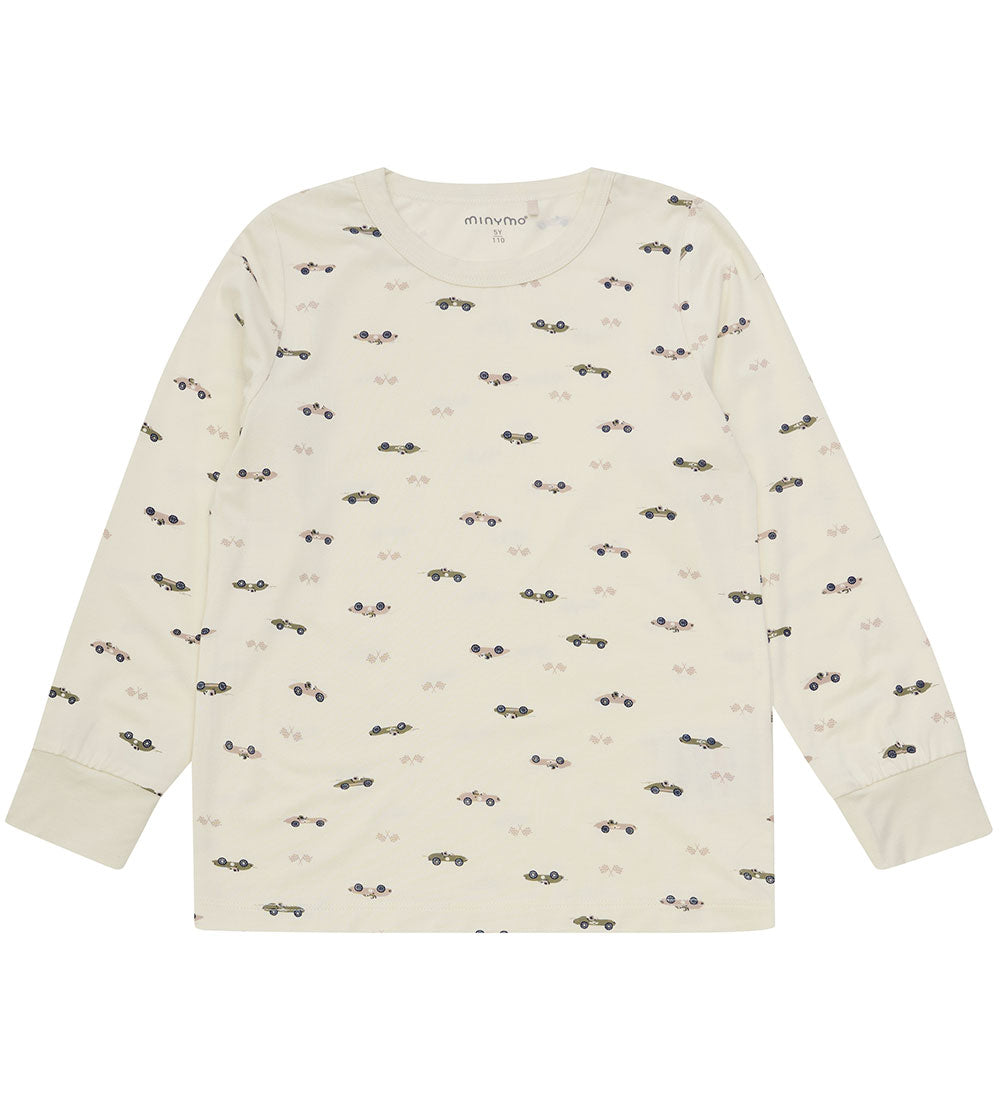 Minymo Pyjama Bamboo Overland Trek – Bambus Pyjama mit Auto-Print Minymo