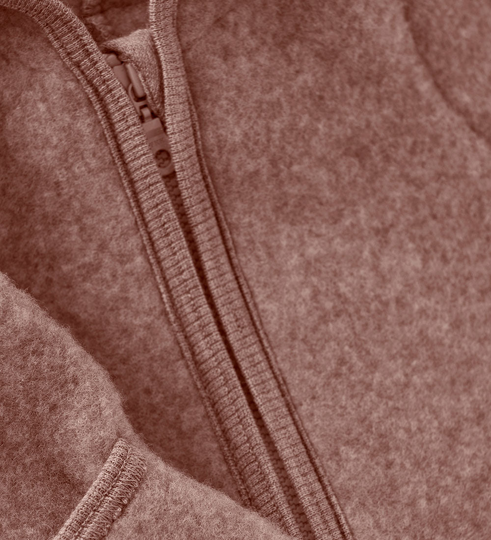 Huttelihut Woll-Fleece-Overall - Burlwood Huttelihut