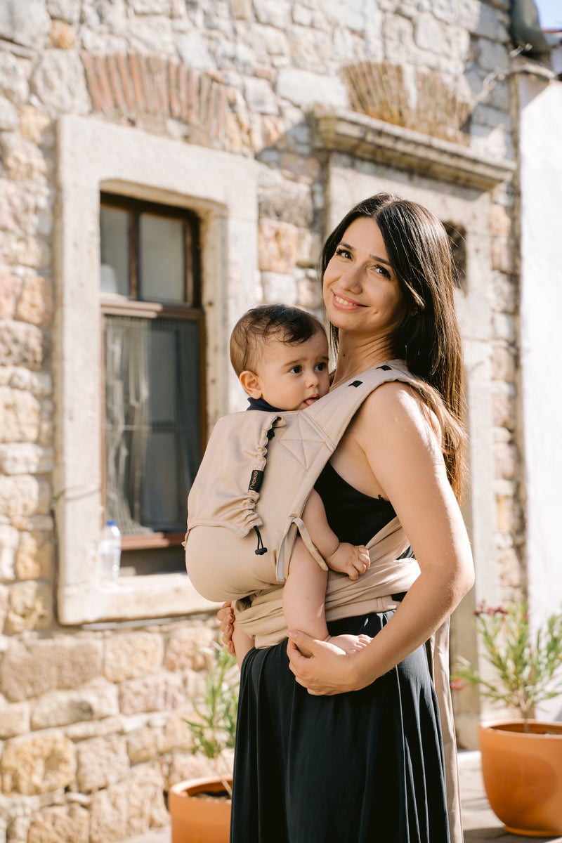 Neko Halfbuckle Carrier BabySize - Pebble neko