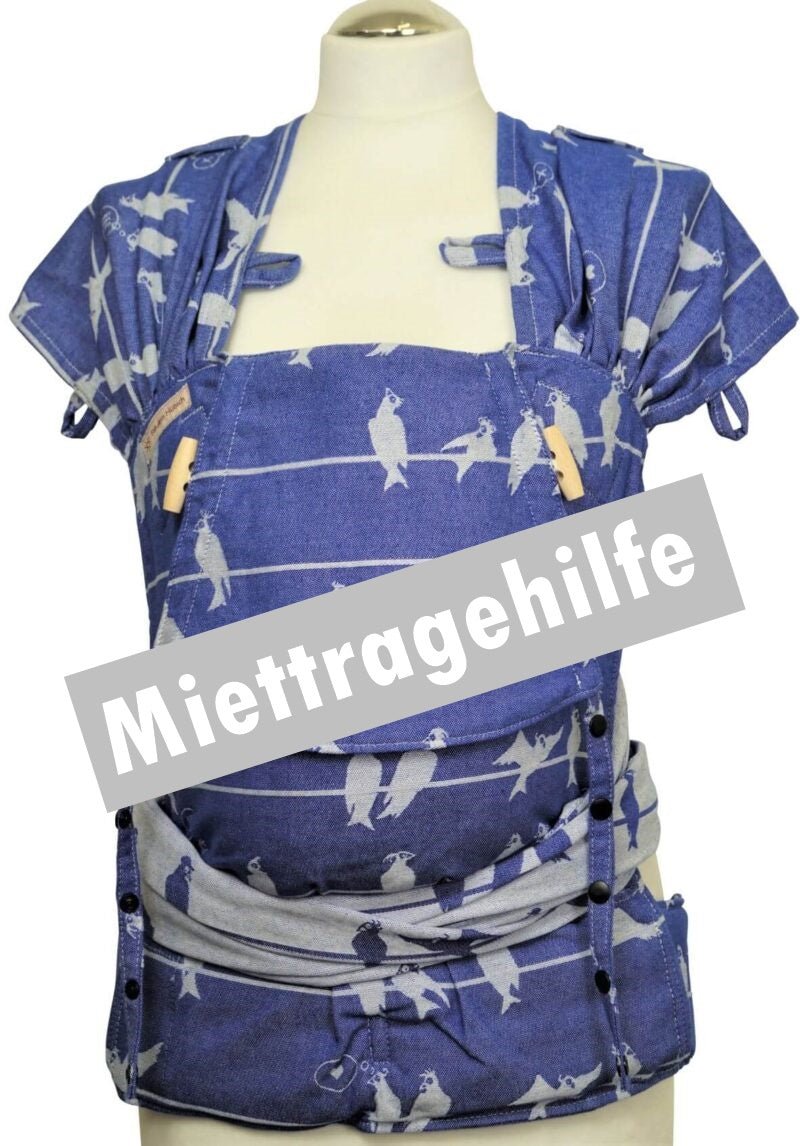 Miettragehilfe Frl. Hübsch WrapCon Babysize Familienbande