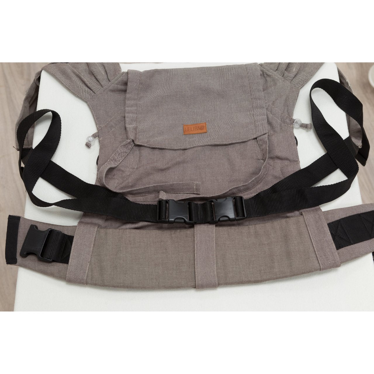 Babytrage Leliba Zack - 2. Generation - Graphit Leliba