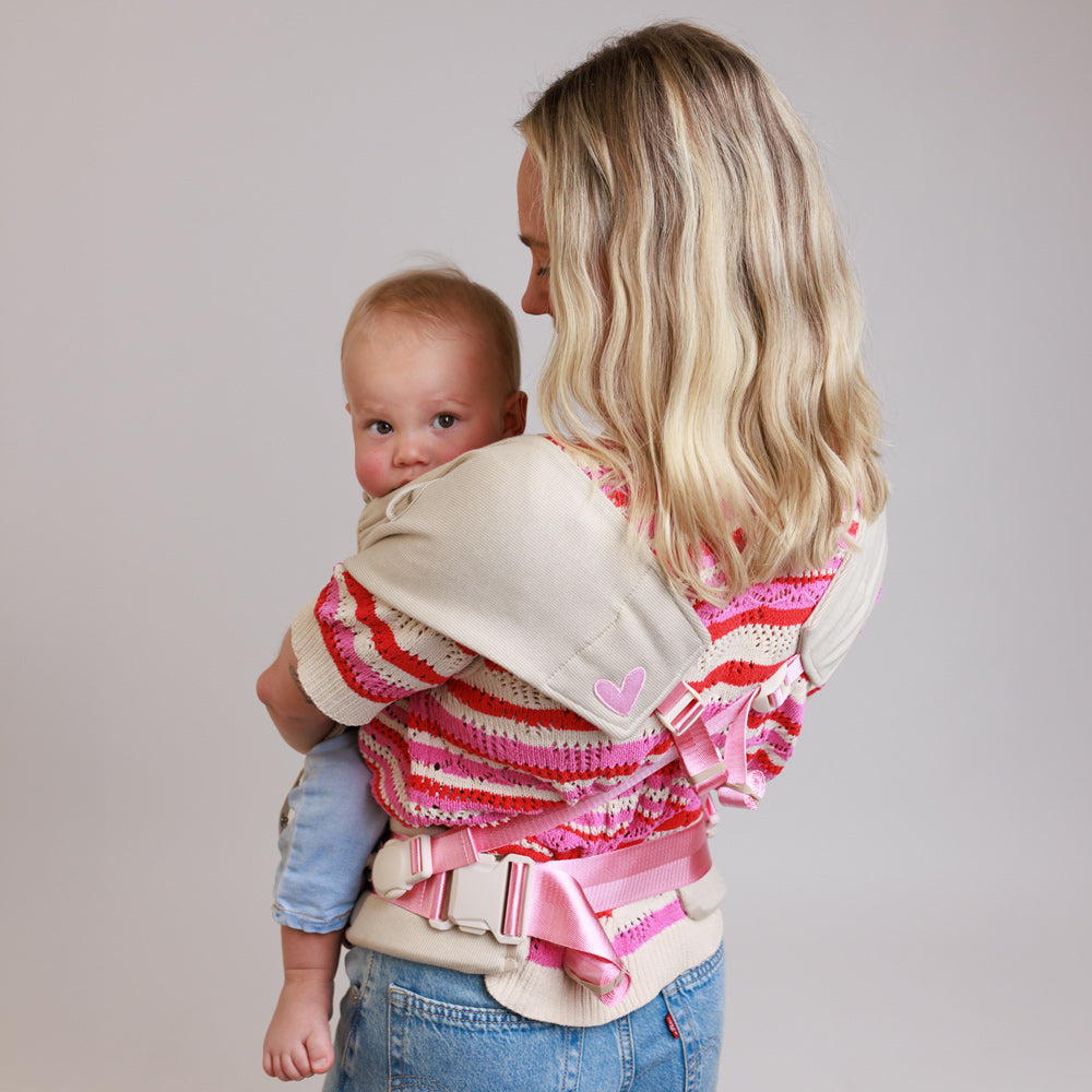 COCOOME nova Fullbuckle - Beige & Pink cocoome