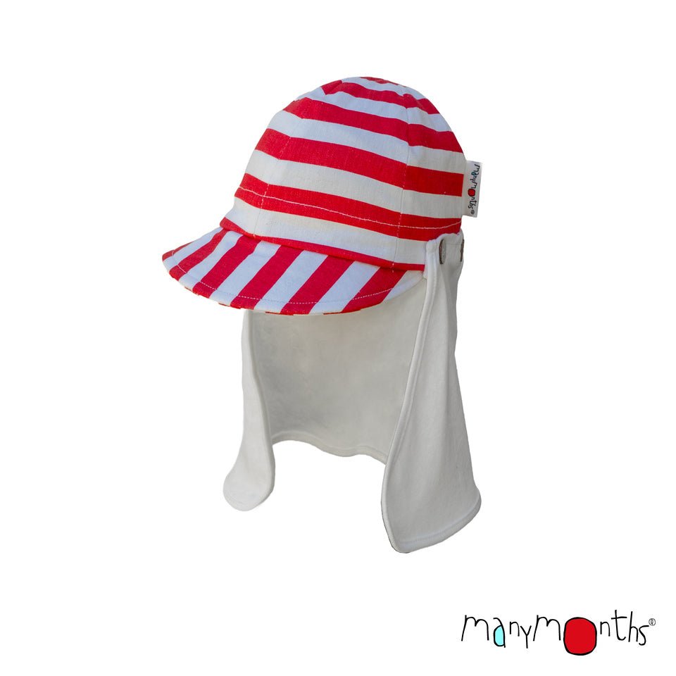 ManyMonths Summer Multi Cap - Beach Stripes ManyMonths