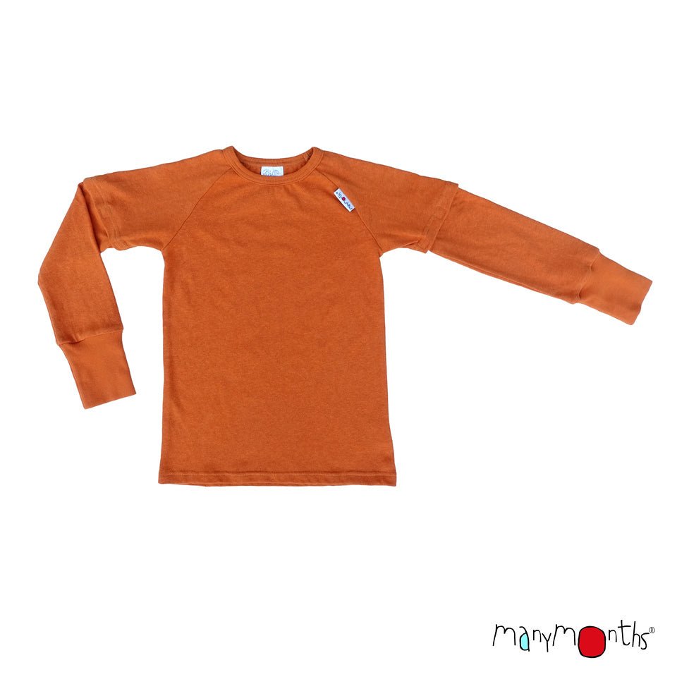 ManyMonths Long/Short Sleeve Shirt Hanf - Hawaiian Sunset ManyMonths